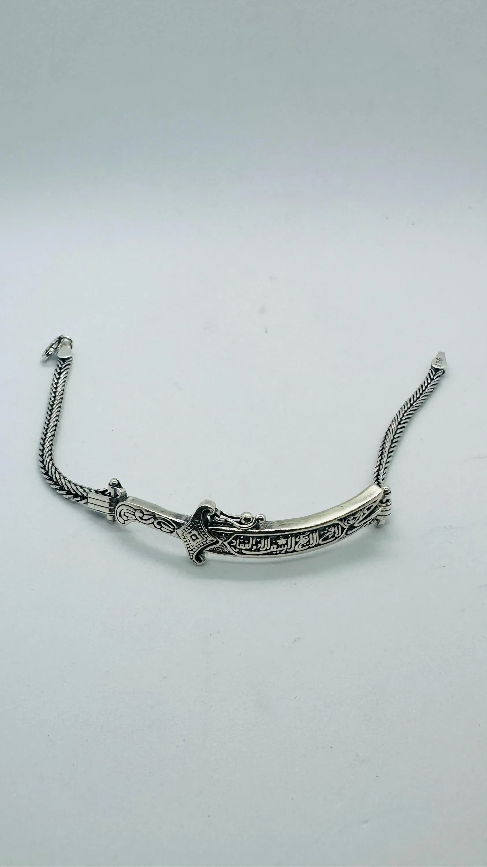 Men’s Zulfikar Sword Silver Bracelet – Islamic Gift, Fathers Day Gift - image 3