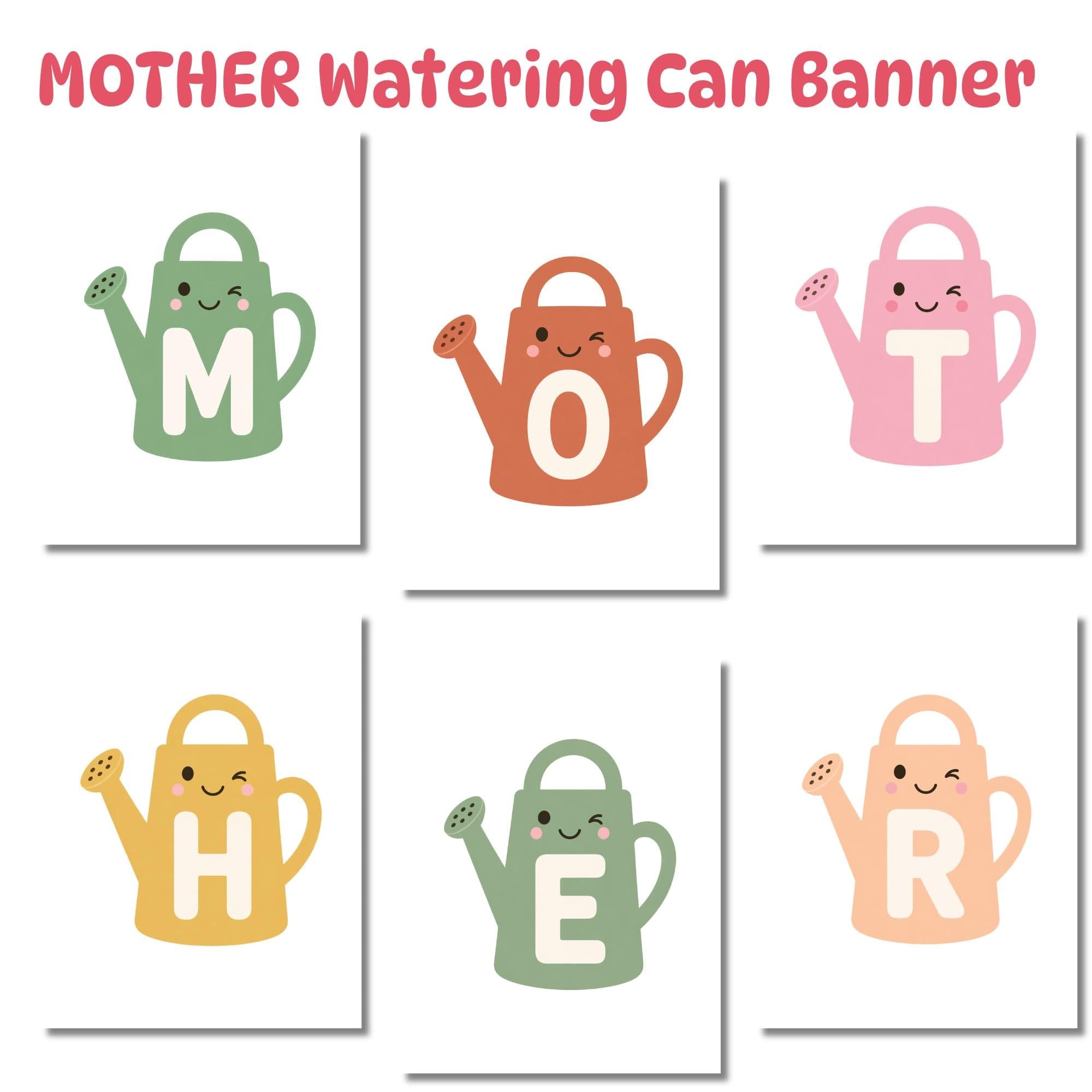 Mothers Day Bulletin Board Kit, You Help Us Bloom, Spring Classroom Decor, Editable Flower Pots, Teacher Door Decor, May Bulletin Board - image 3