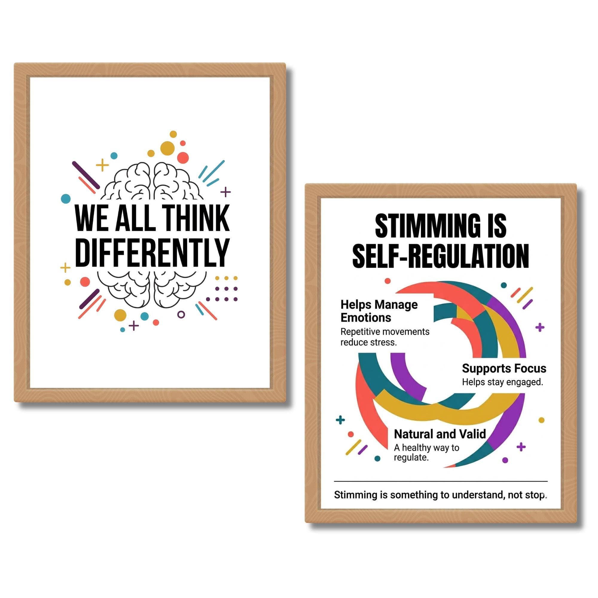 Neurodiversity Awareness Poster Set 2026, SEL Classroom Decor Prints, Inclusive Education Art, Autism ADHD Support, Counselor Office Decor - image 5