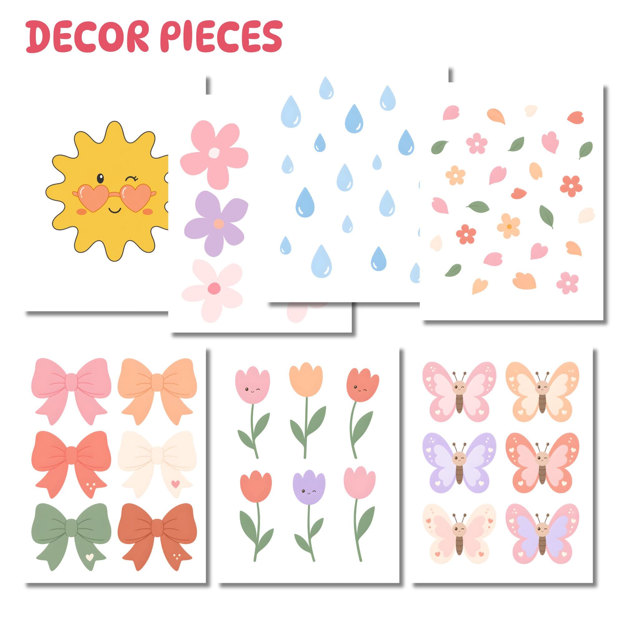 Mothers Day Bulletin Board Kit, You Help Us Bloom, Spring Classroom Decor, Editable Flower Pots, Teacher Door Decor, May Bulletin Board - image 4
