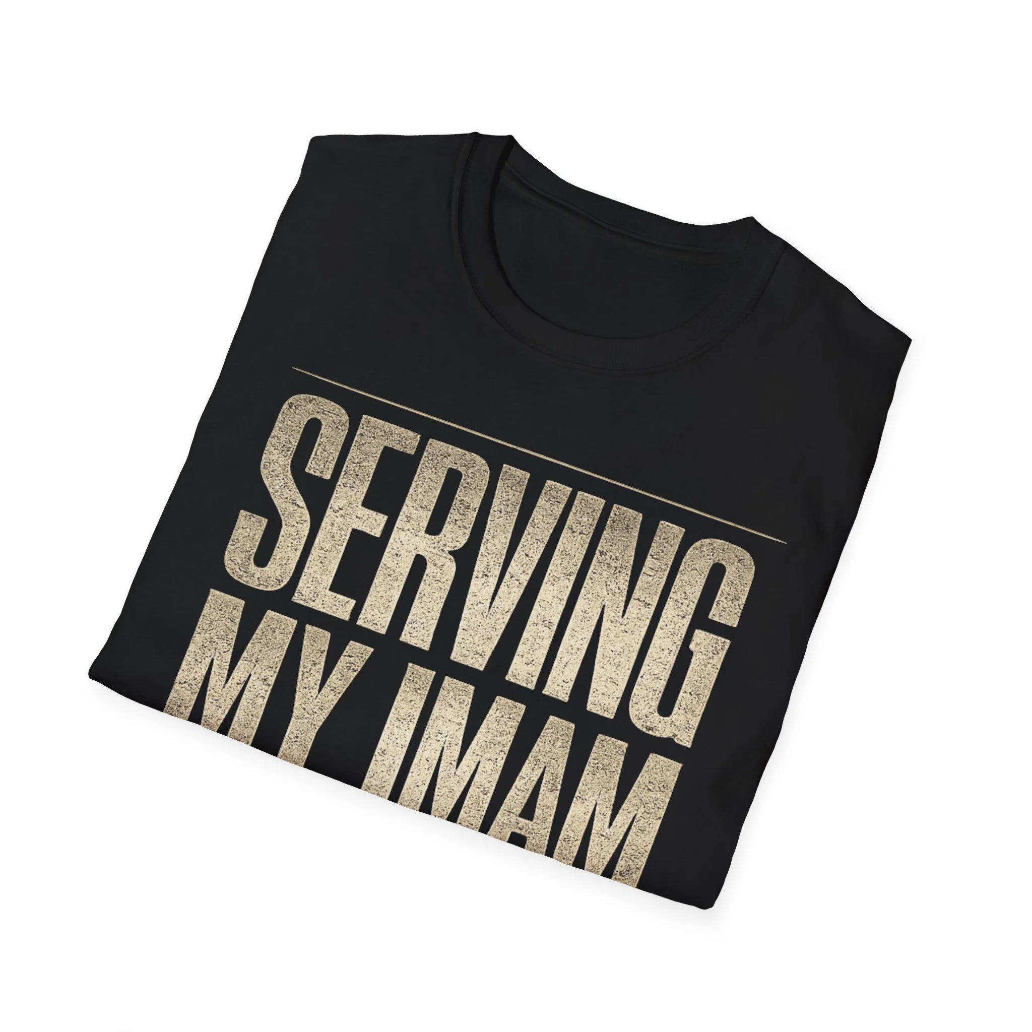 Shia Shirt, 100% Ring-Spun Cotton Softstyle T-Shirt, Serving My Imam Design - image 4