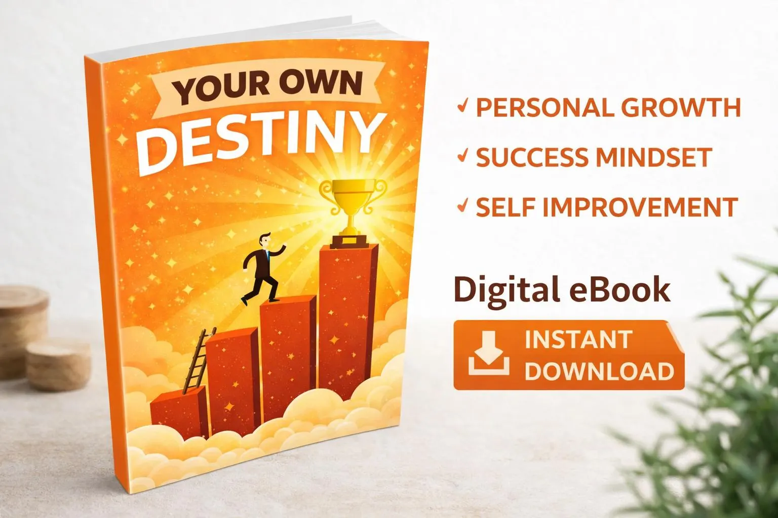 Your Own Destiny Ebook | Personal Growth & Motivation Guide | Success Mindset | Self Improvement Digital Book - image 2