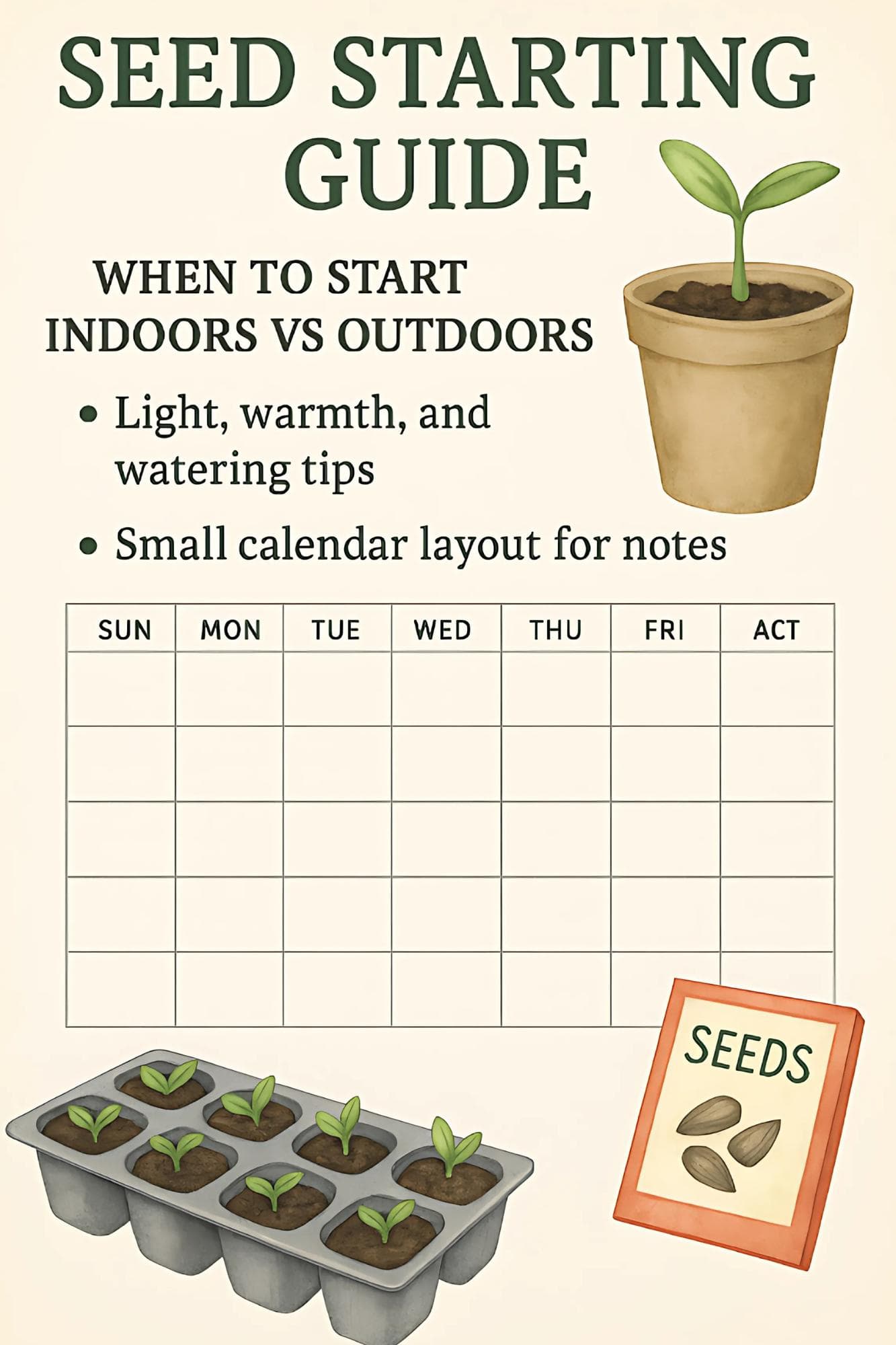 Gardening Journal Planner Garden Log Book Plant Care Tracker - image 5