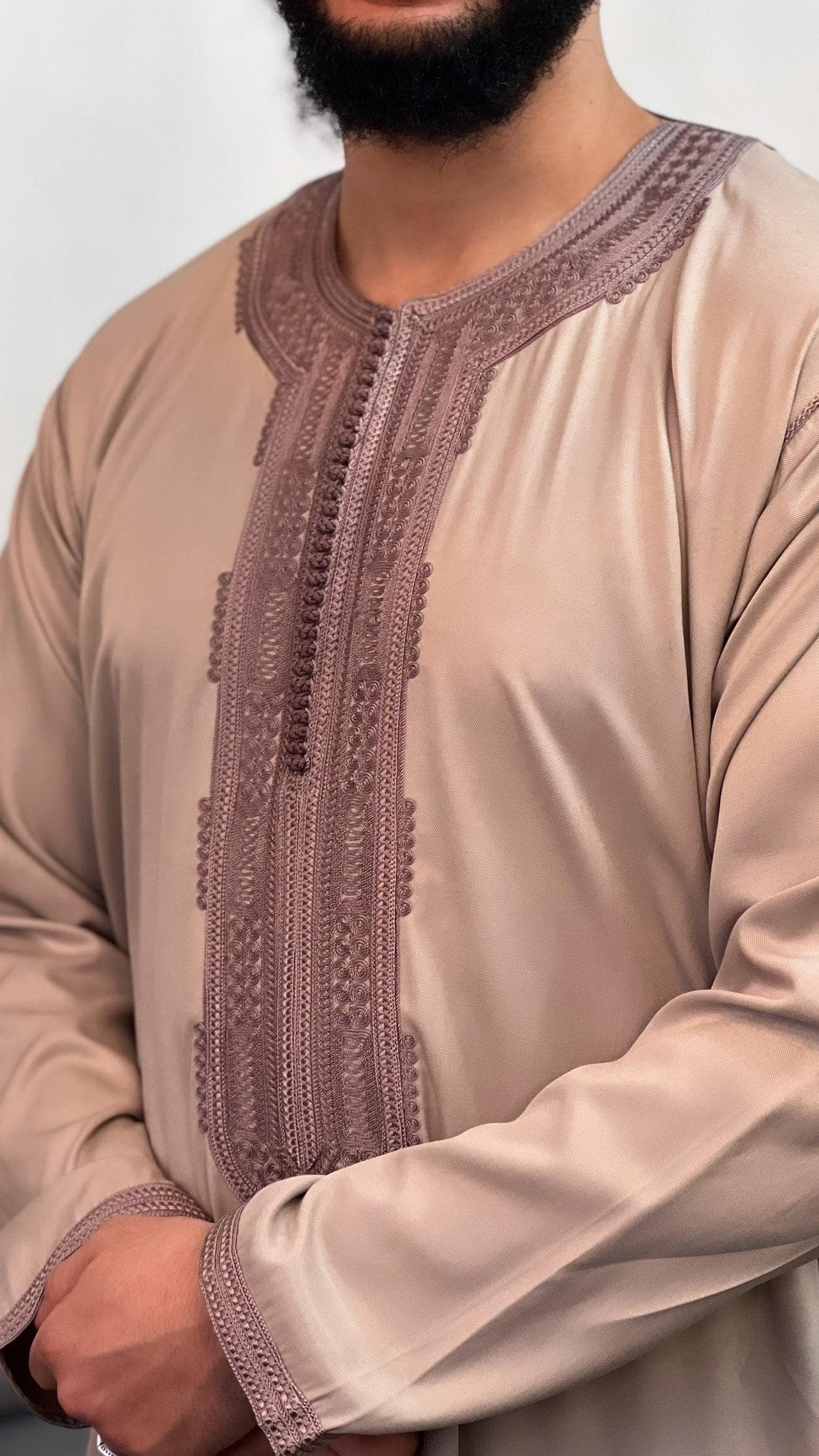 Kaftan Long Sleeve Thobe Moroccan - image 4