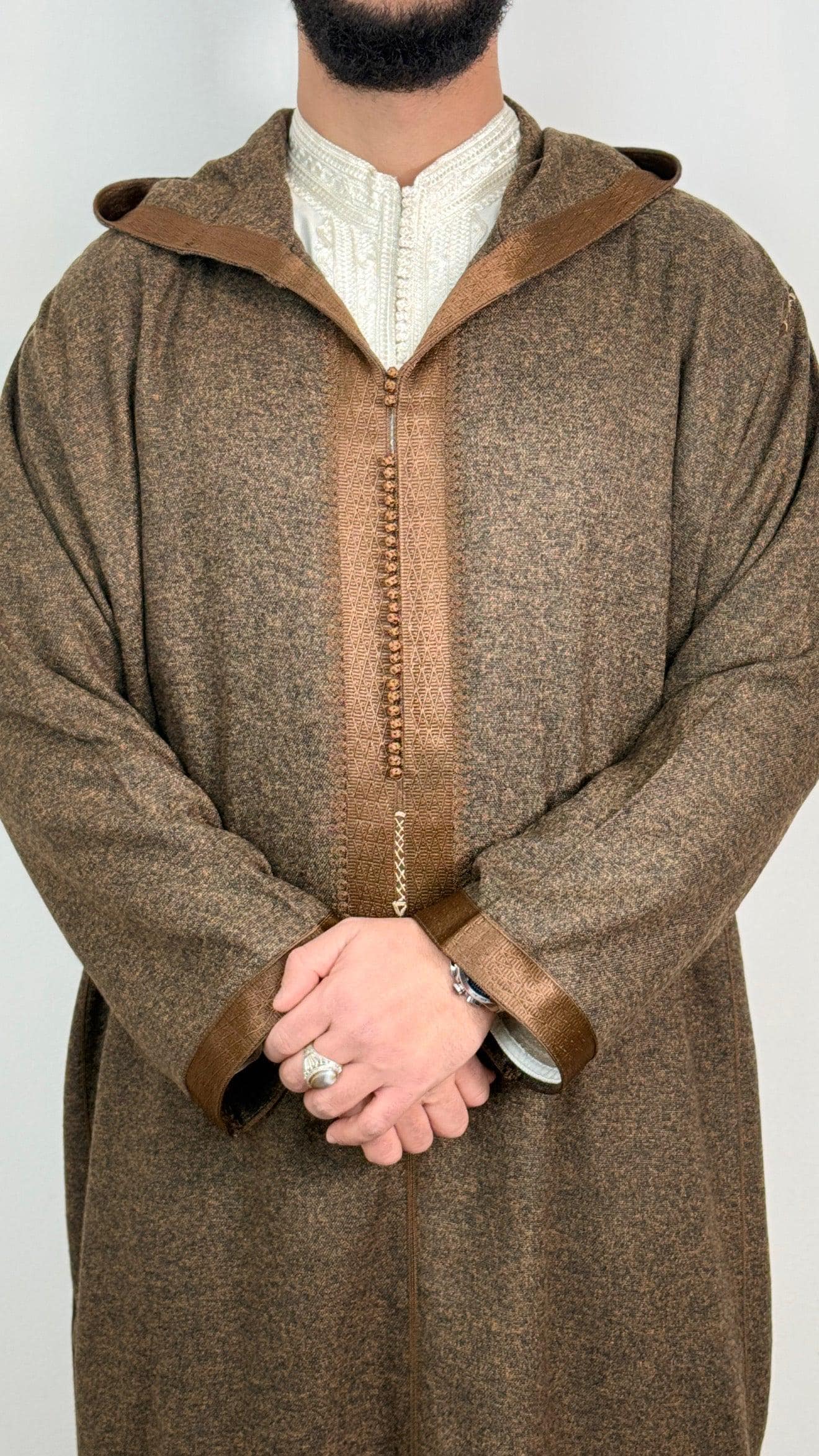 Hooded Thobe Luxury Moroccan Djellaba