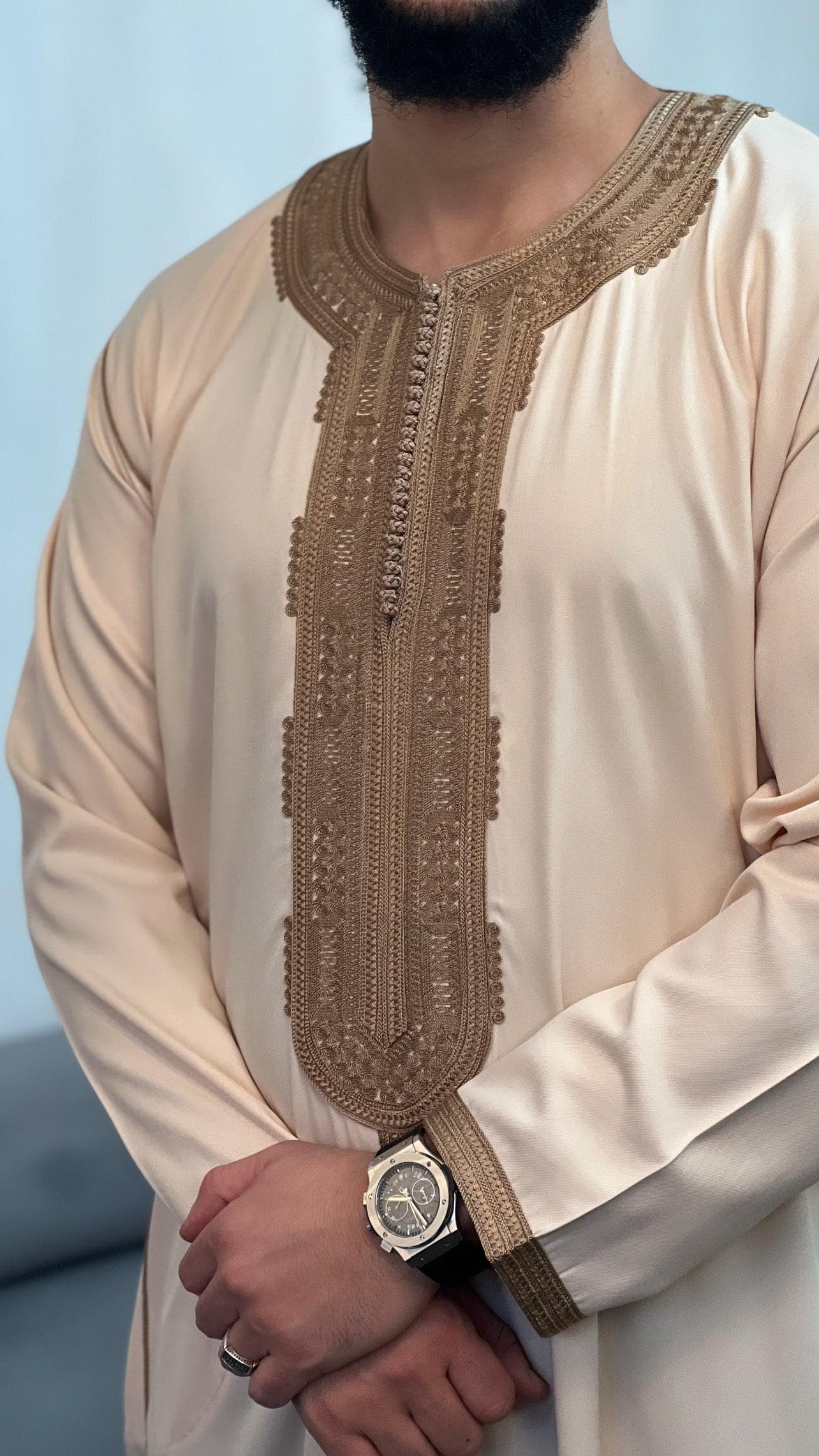 Kaftan Long Sleeve Thobe Moroccan - image 3