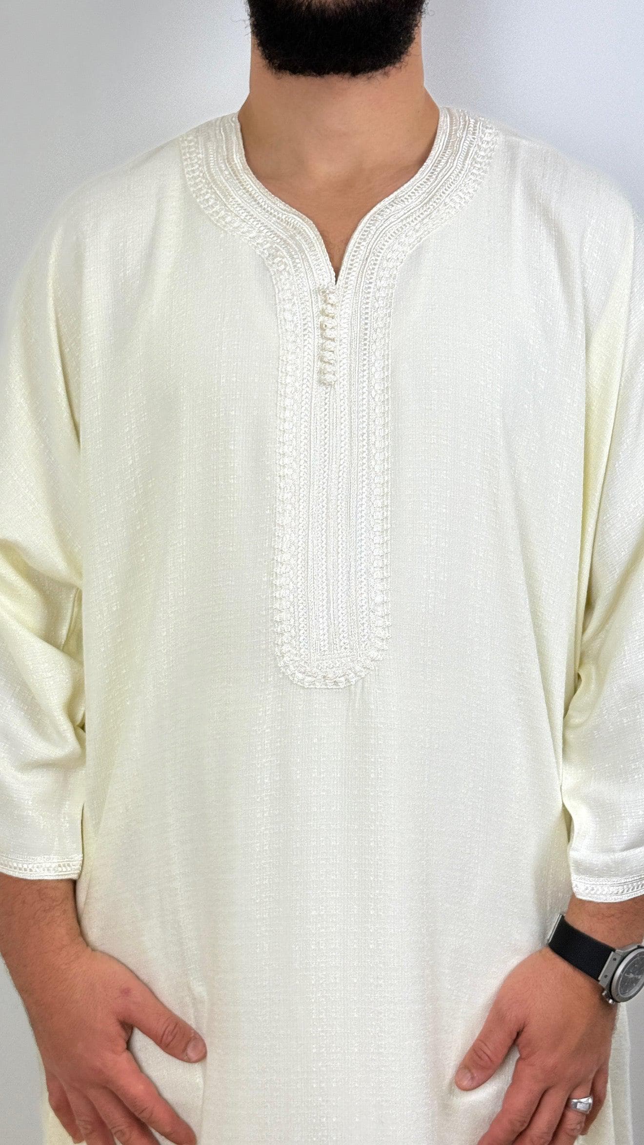Moroccan Thobe Premium Linen blend - image 4