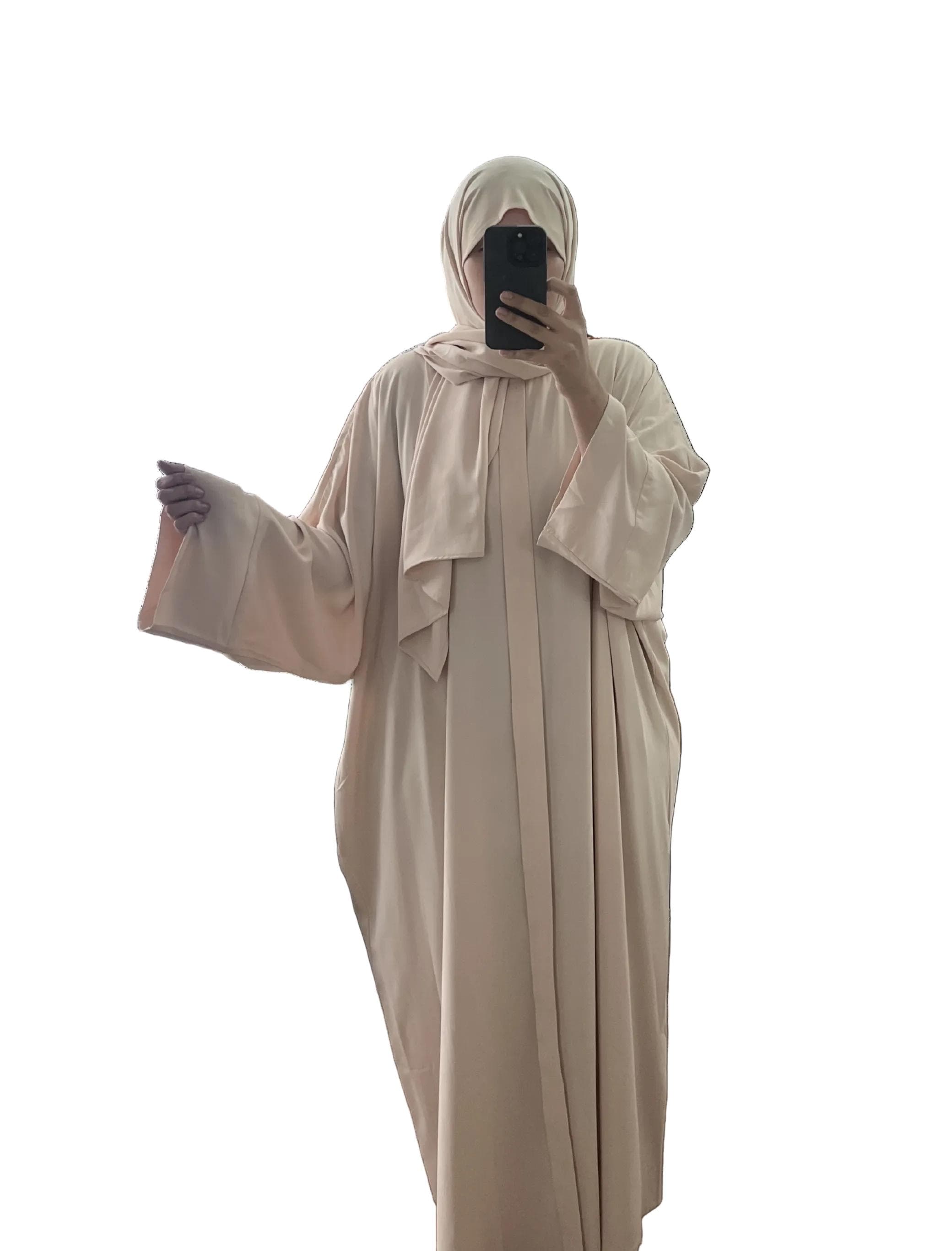 Prayer umrah Abaya Loose fit with matching Hijab - image 5