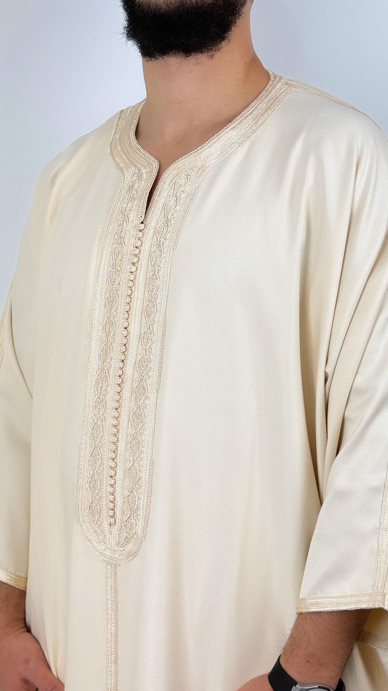 Moroccan Luxury kings Thobe Fully Handmade - image 5