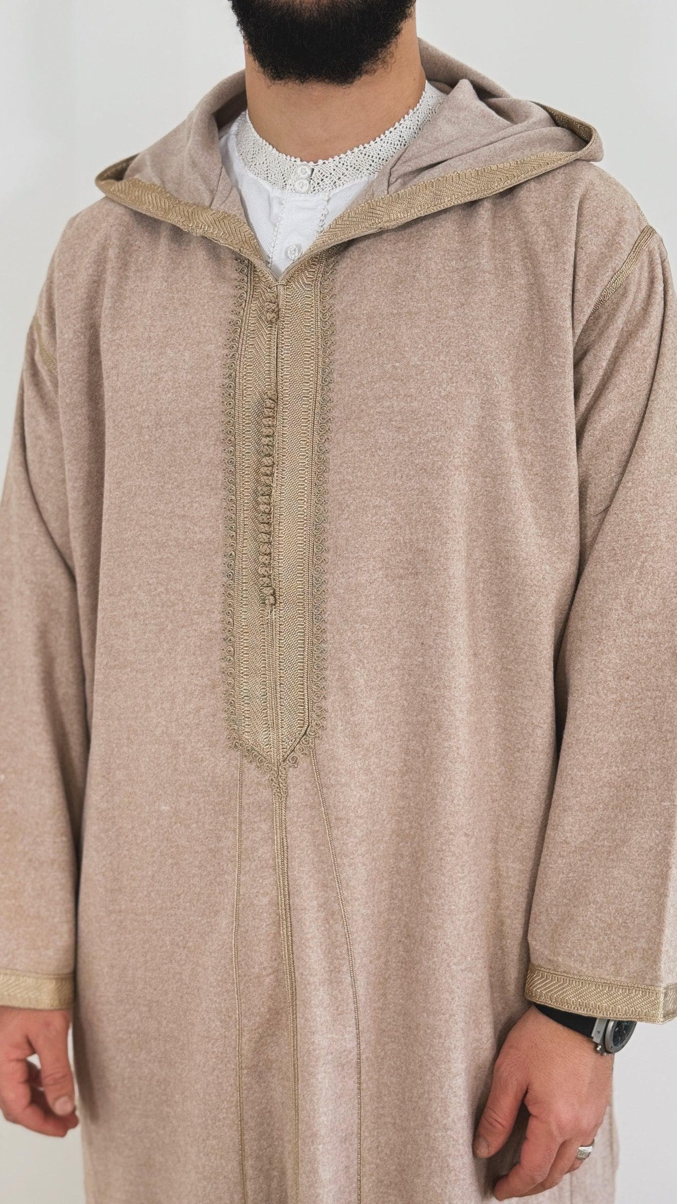 Winter Hooded Thobe Moroccan Djellaba - image 5