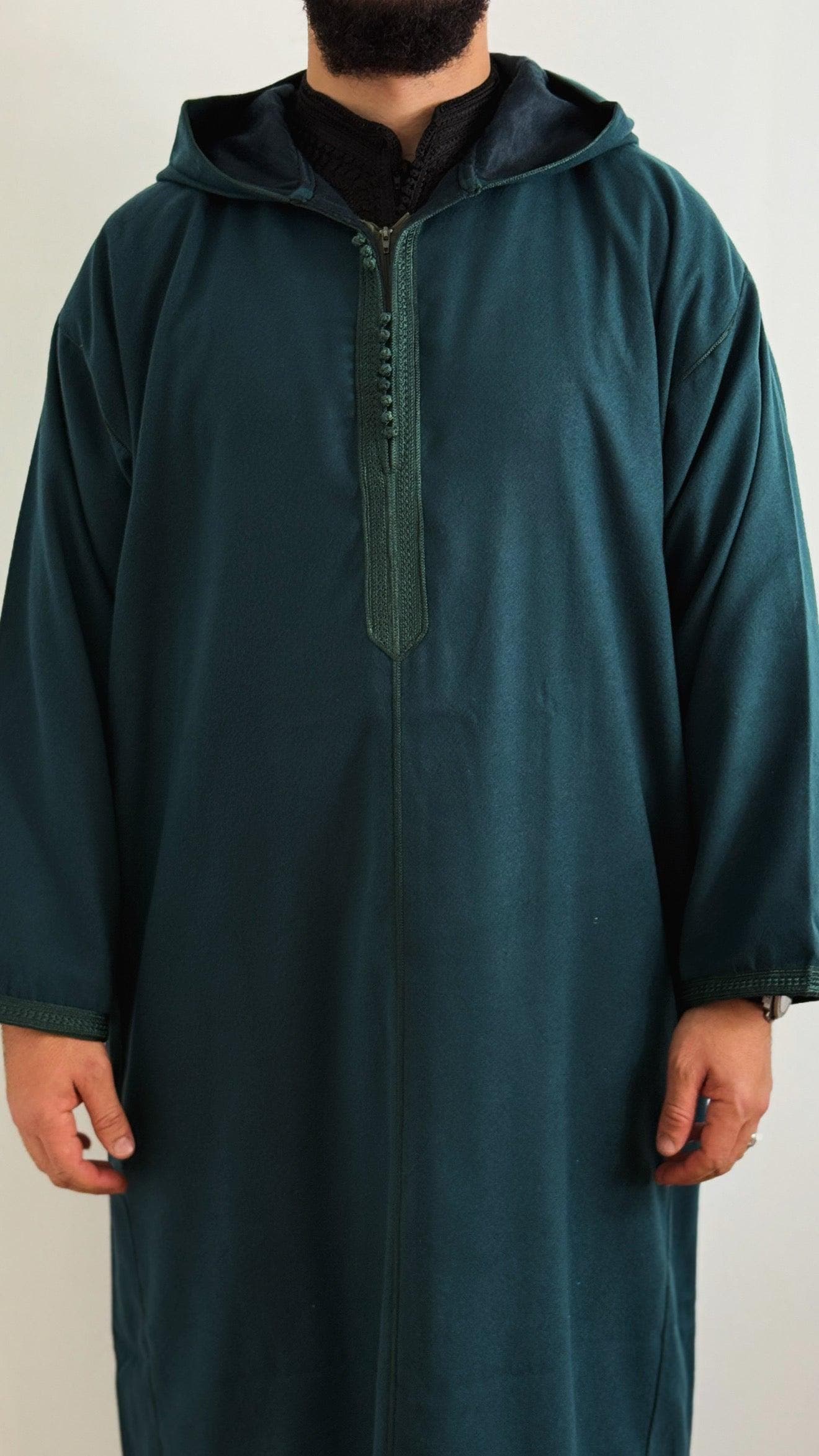 Winter Moroccan Hooded Djellaba Jubbah - image 4