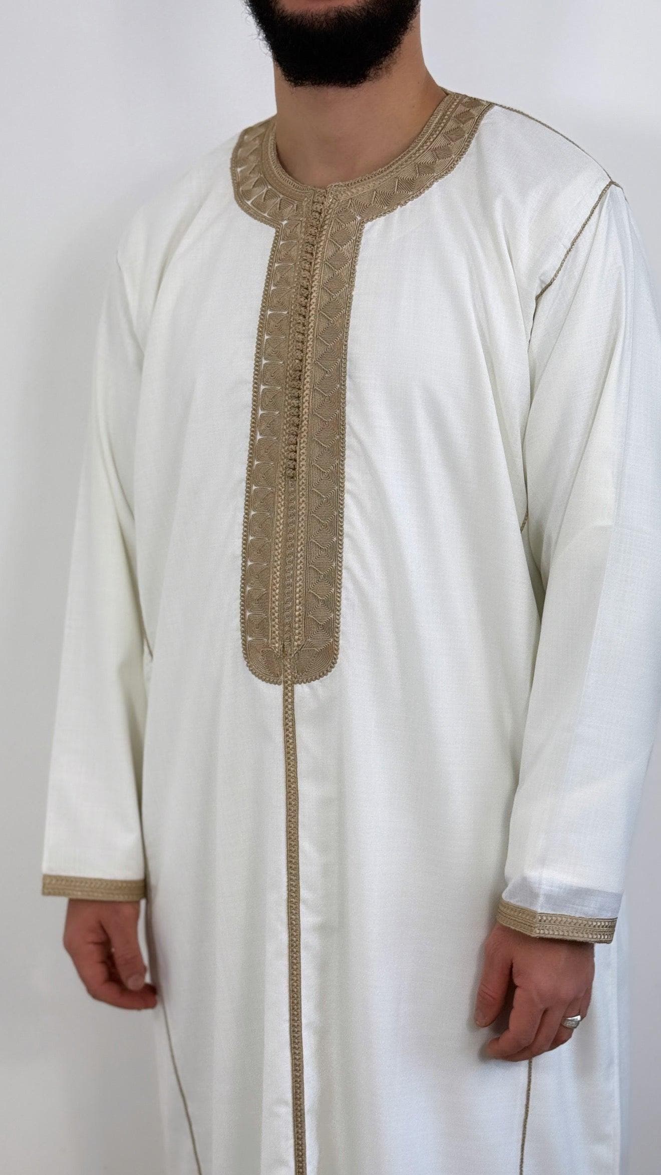 Kaftan Traditional Moroccan long sleeves Islamic thobe - image 3