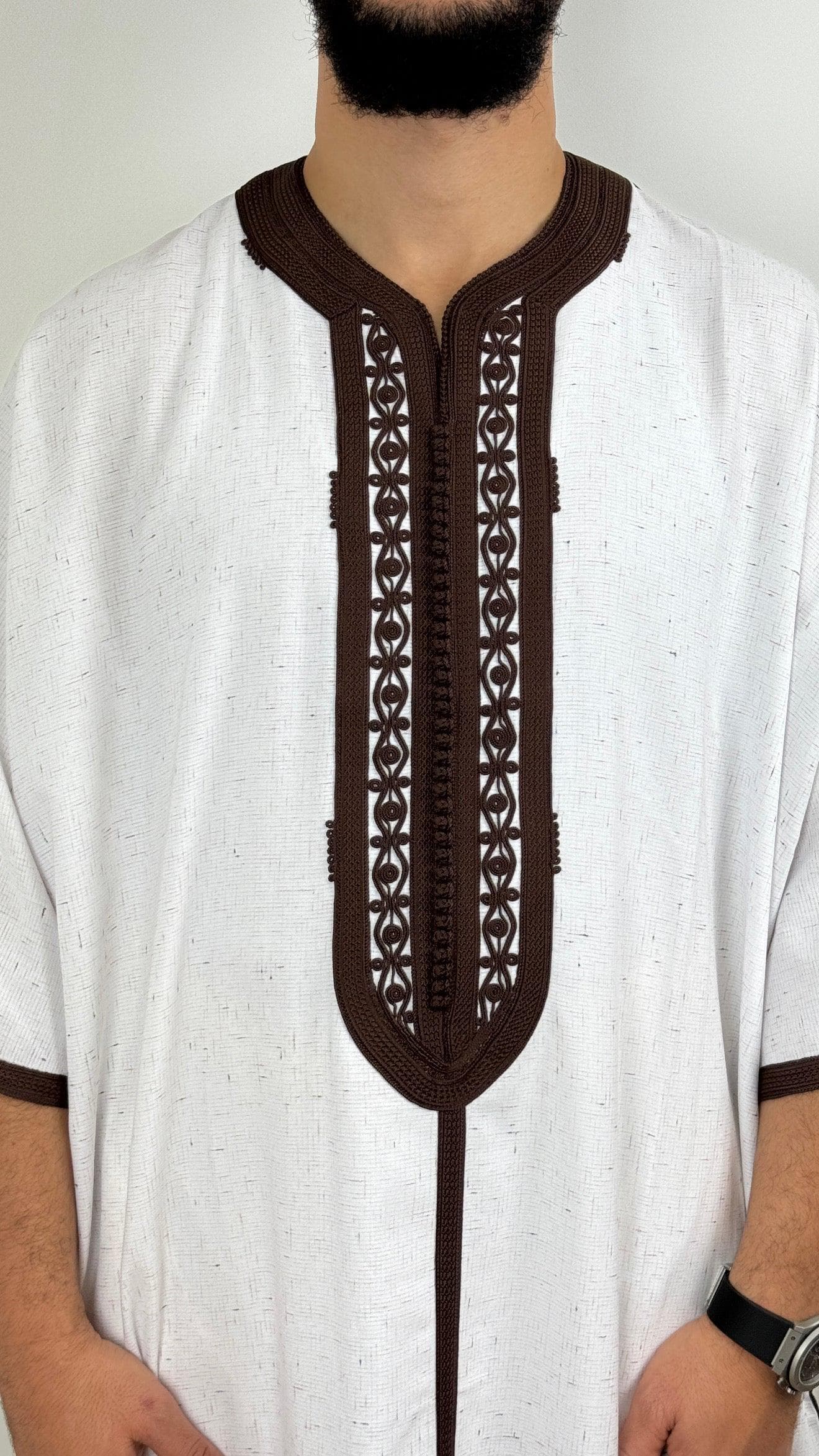 Moroccan Royal Thobe Jubbah Handmade Light weight - image 5