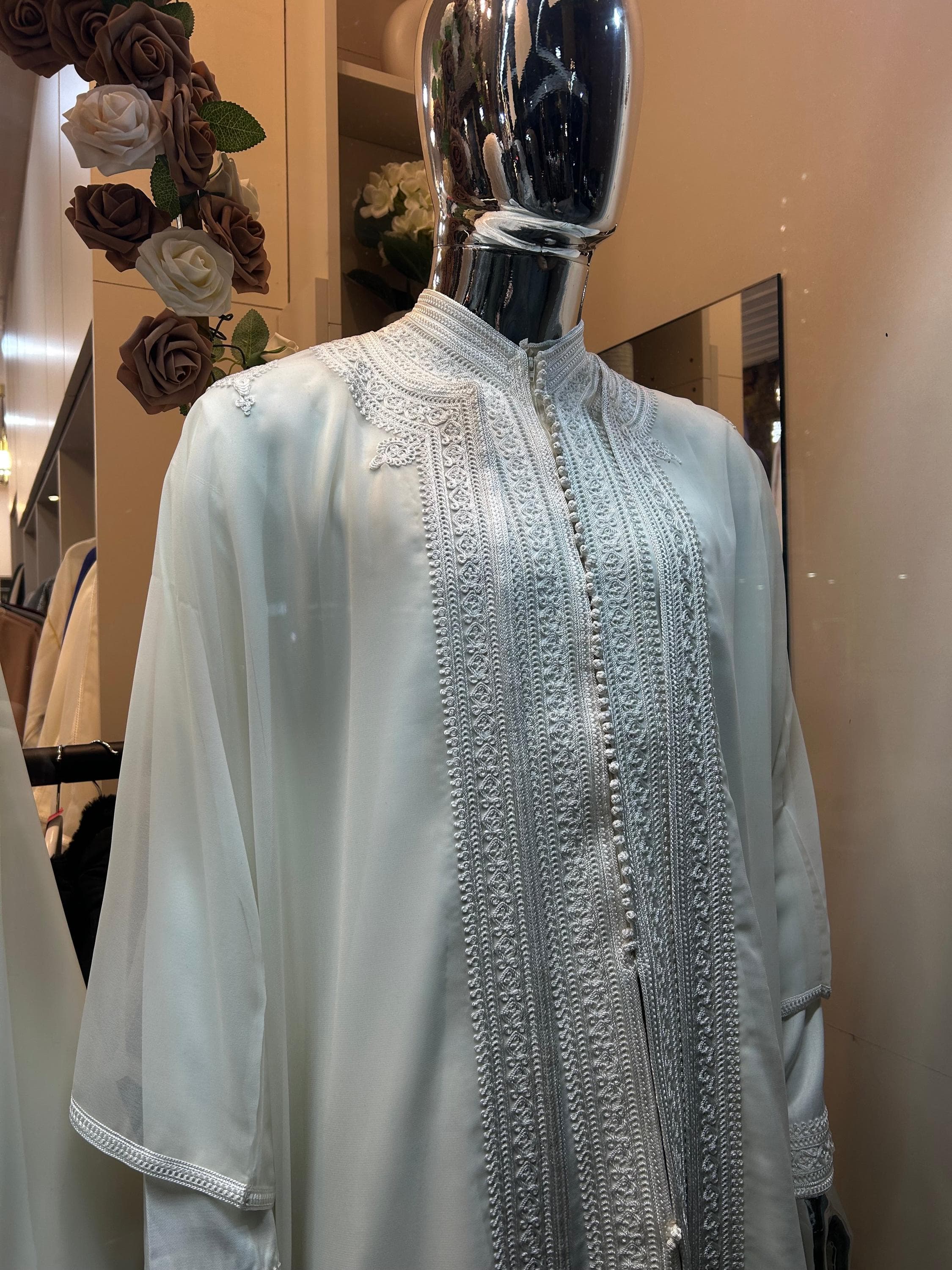 Nikkah Jabador 3 Piece set Muslin - image 5