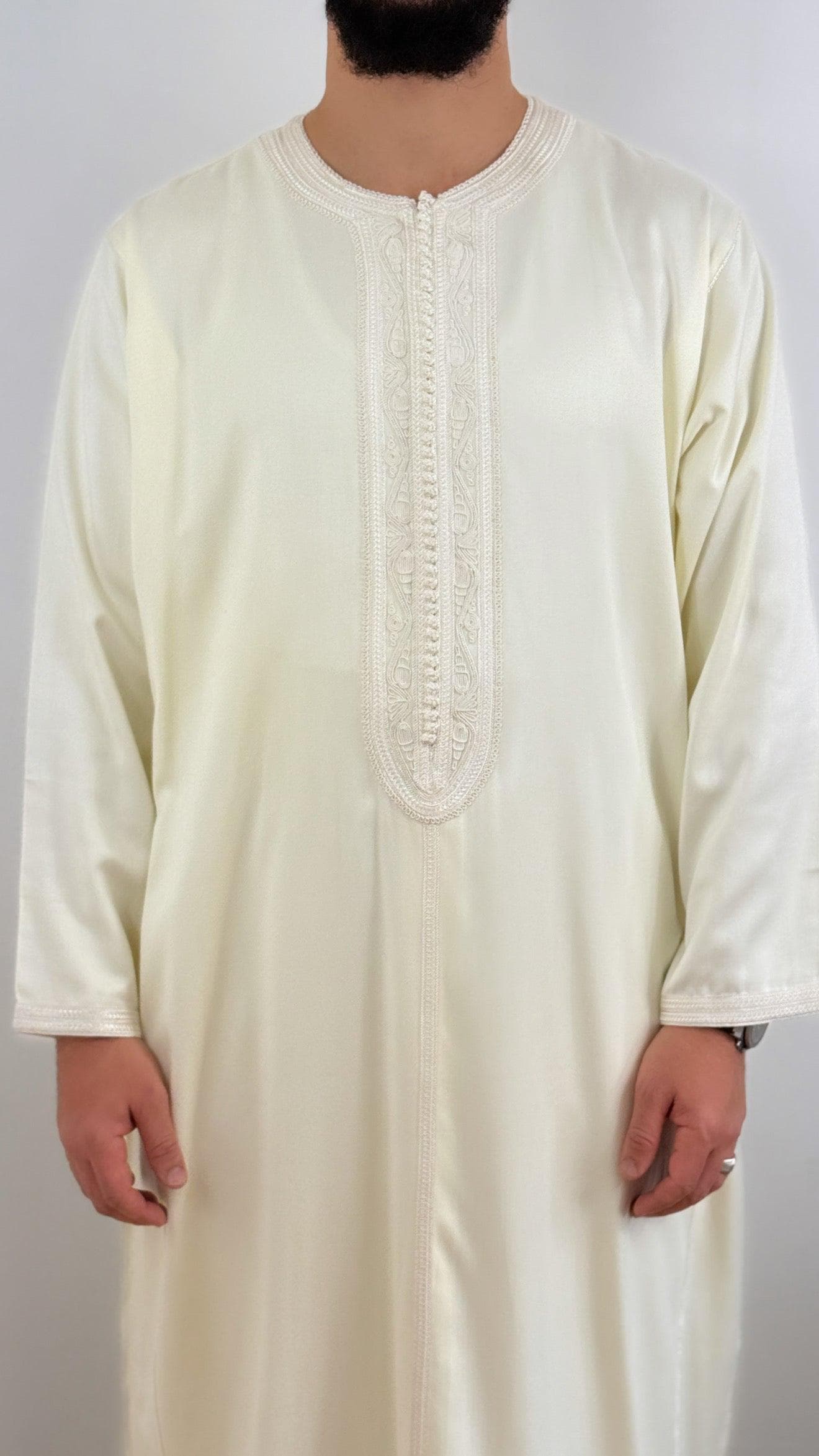 Kaftan Premium Thobe Long-Sleeve Winter Jubbah fully Hand-made - image 3