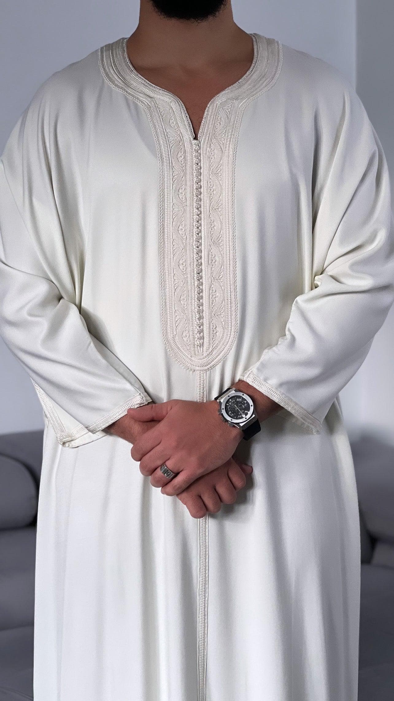 Moroccan Luxury kings Thobe Fully Handmade - image 3