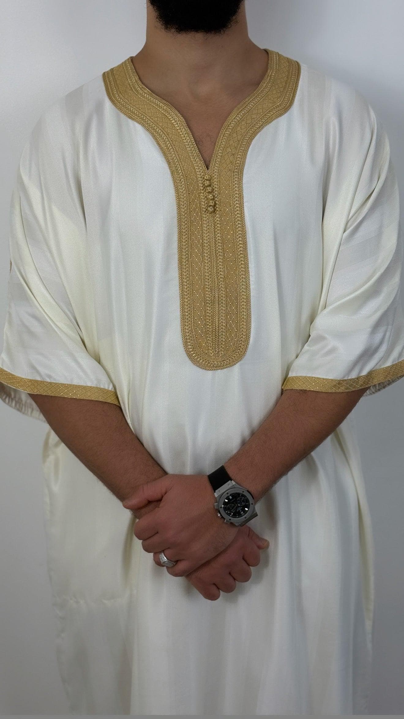 Thobe Jawehara slim fit Jubbah kandora - image 5