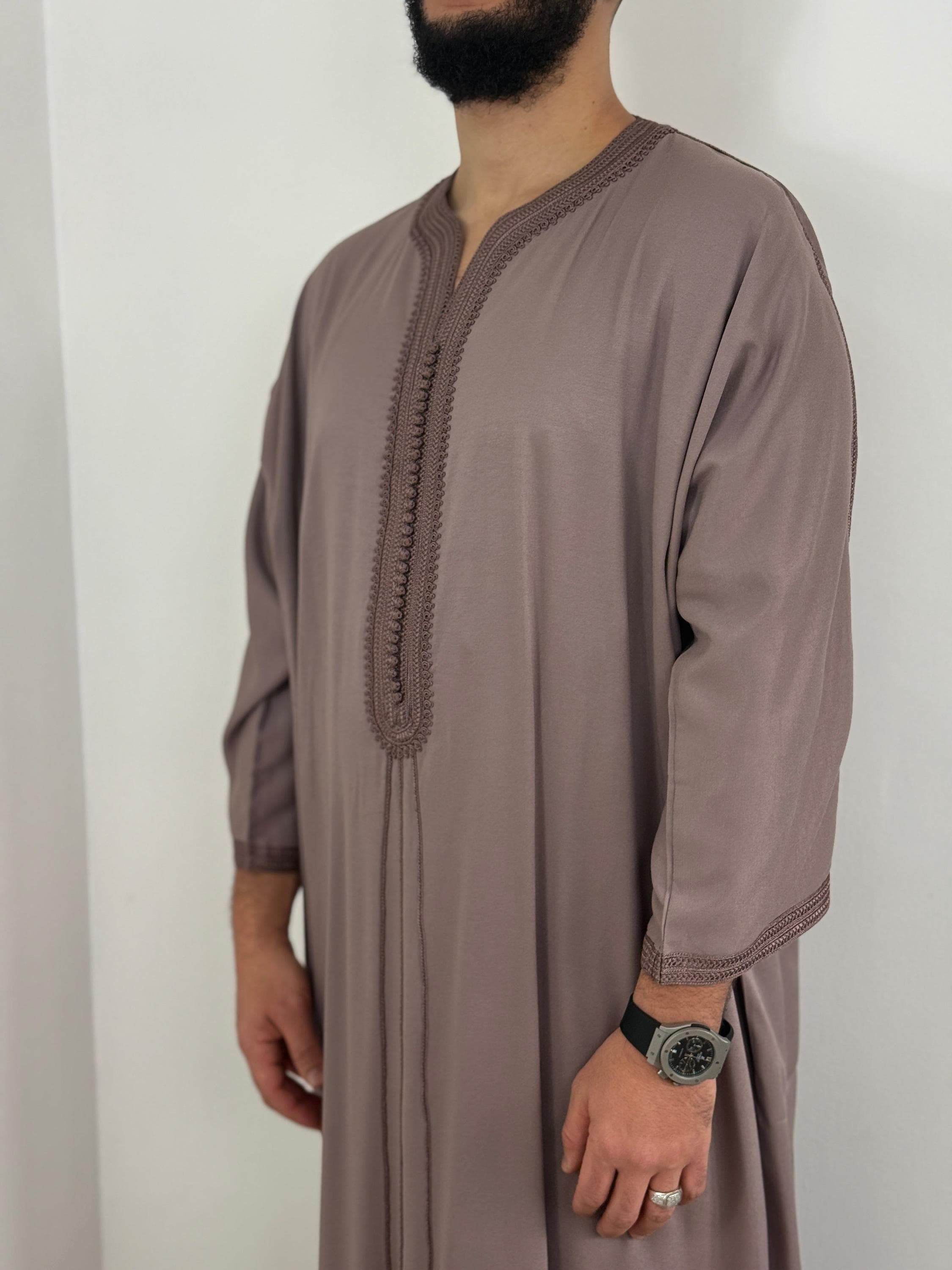 Moroccan Royal Thobe Jubbah Handmade - image 4