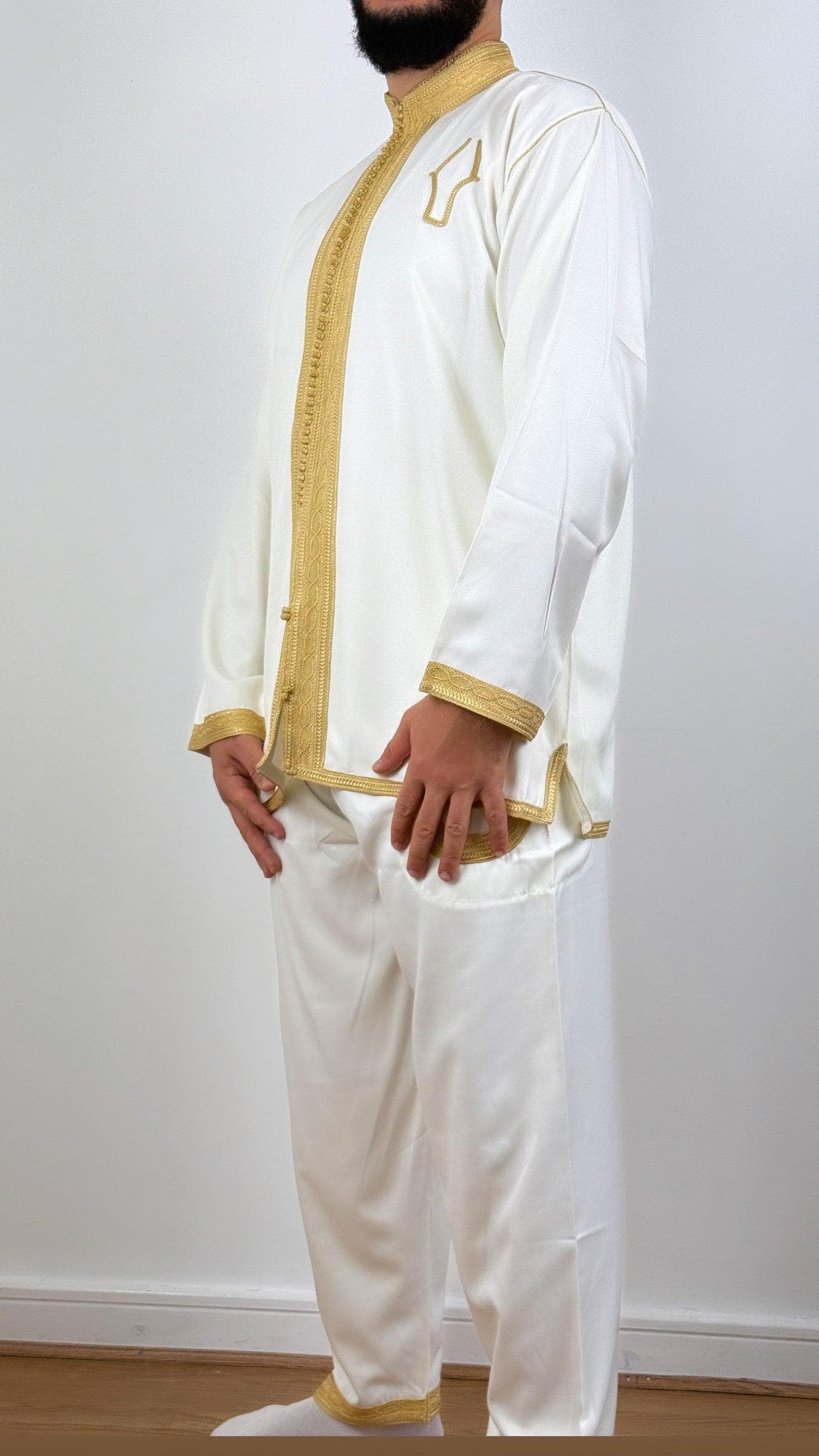 Jabador Premium Mens two piece set Nikkah - image 5