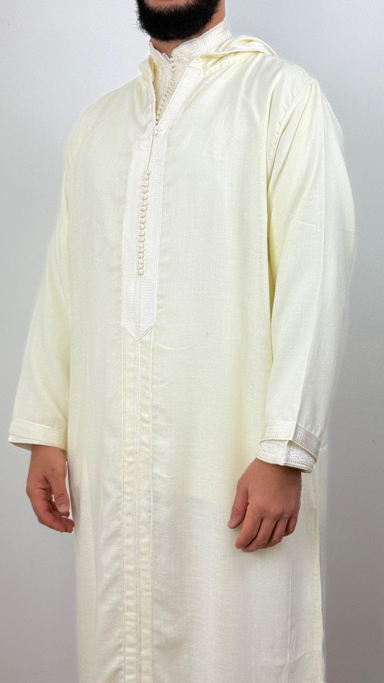 Hooded Moroccan linen - image 4