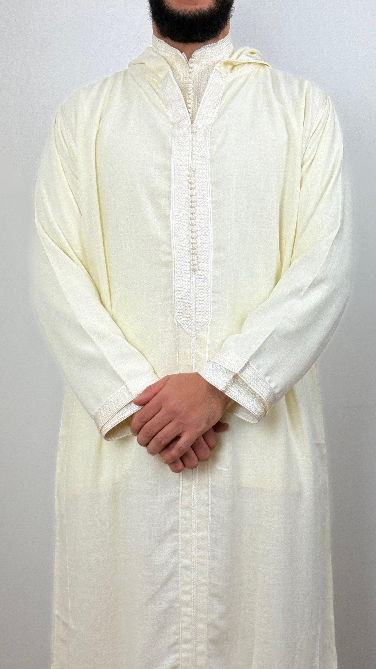 Hooded Moroccan linen - image 3