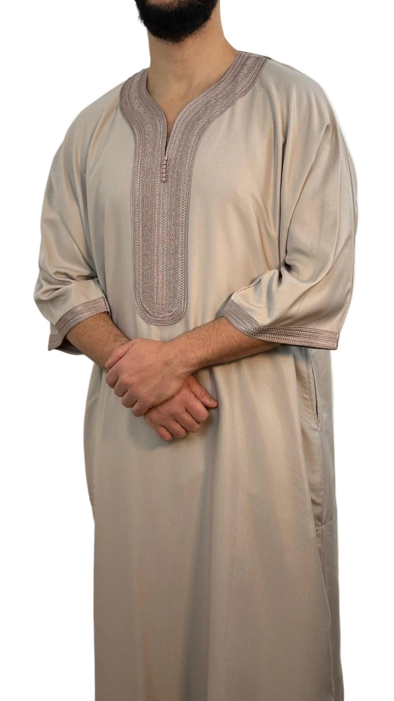 Thobe Everyday Men’s Jubbah, Islamic Thobe, kandora - image 3