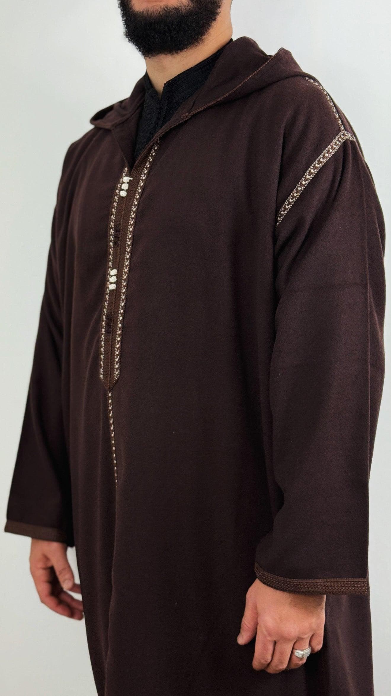 Winter Hooded Thobe Moroccan Djellaba jalabia 2026 - image 5