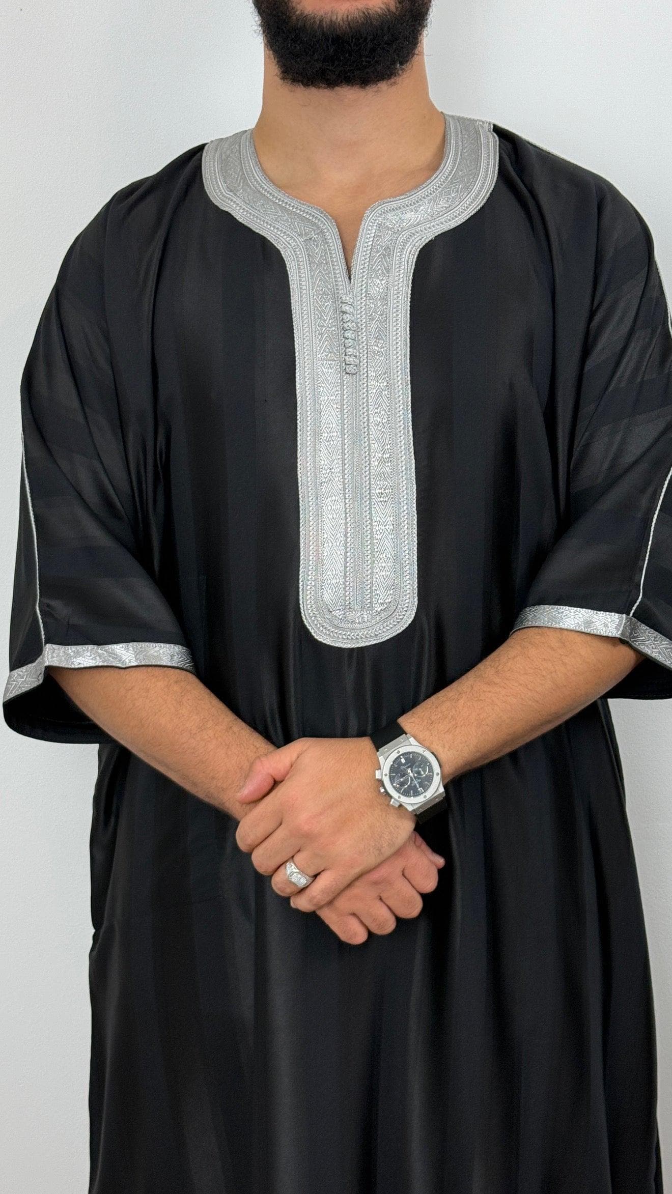 Moroccan Thobe Premium Striped - image 5