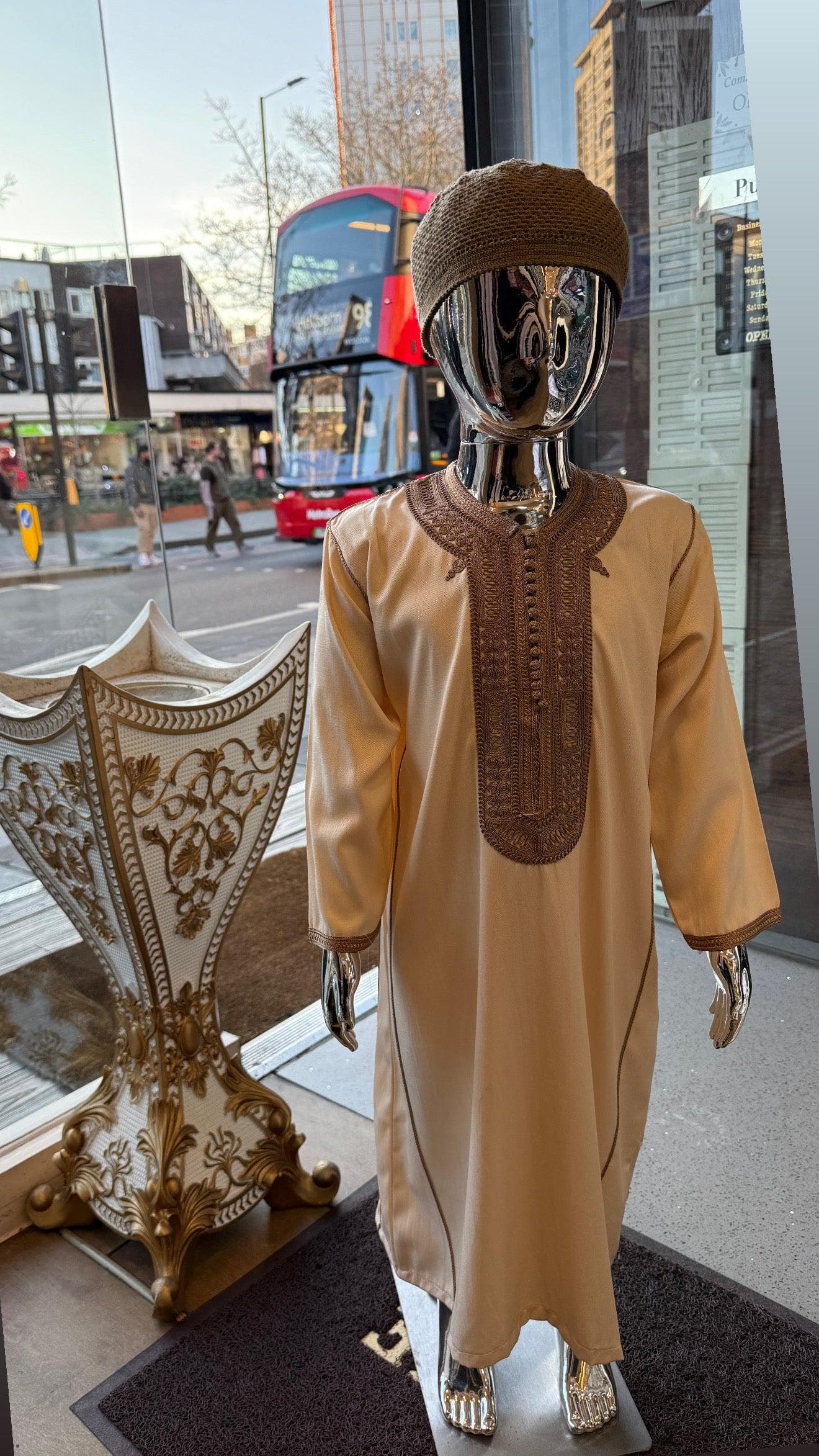 Boys Kids Kaftan Zip Long sleeve - image 3
