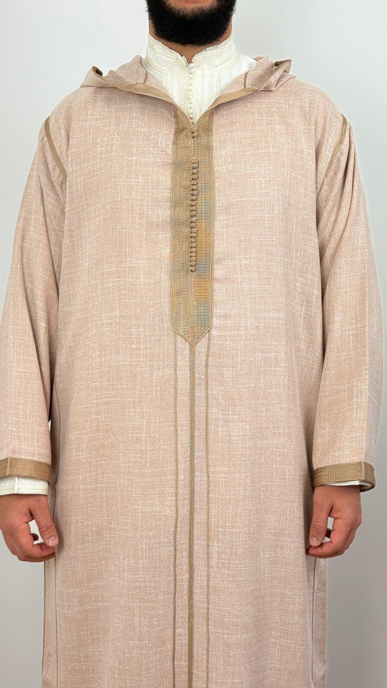 Hooded Moroccan linen - image 5