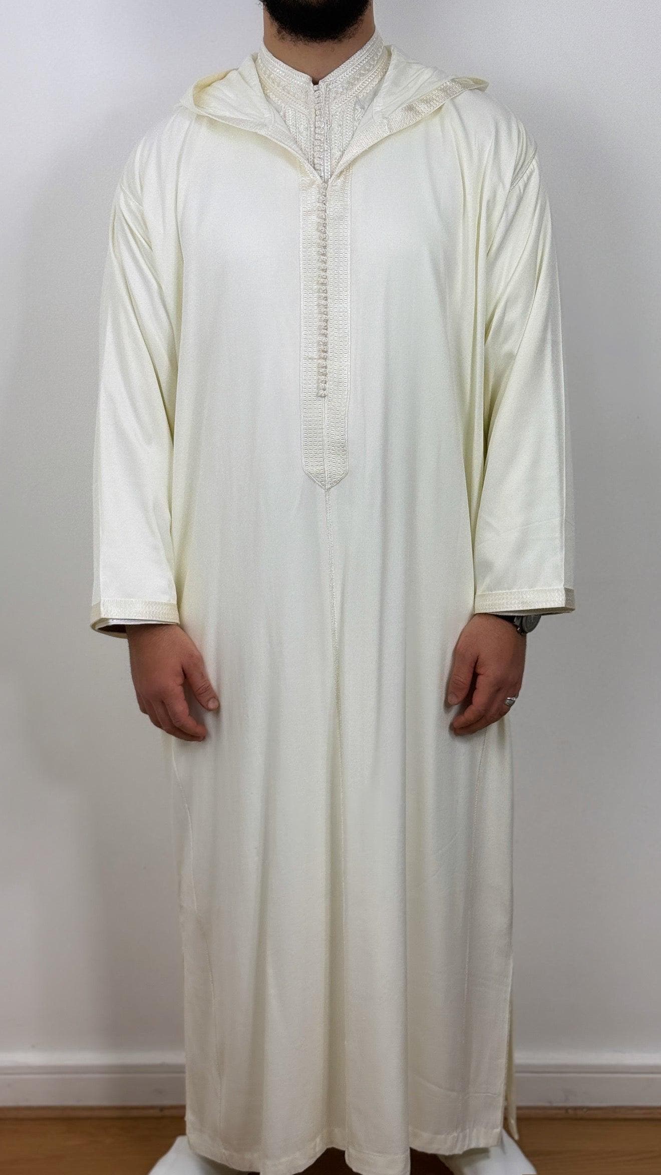 Hooded Nikkah Thobe Moroccan Djellaba - image 3