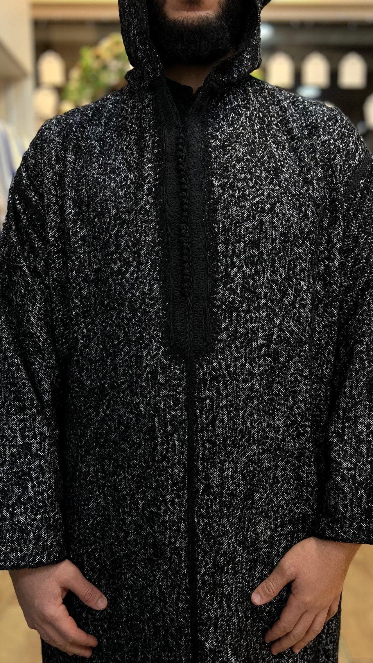 Winter Hooded Thobe Djellaba Premium Wazan - image 4
