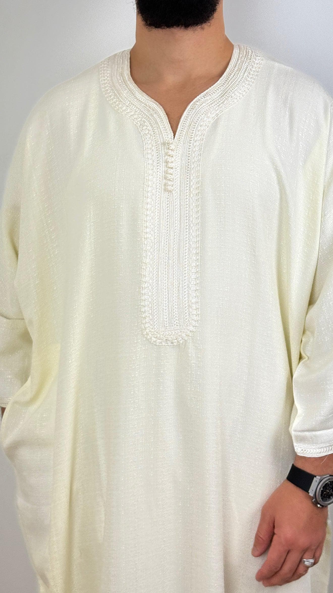 Moroccan Thobe Premium Linen blend - image 3