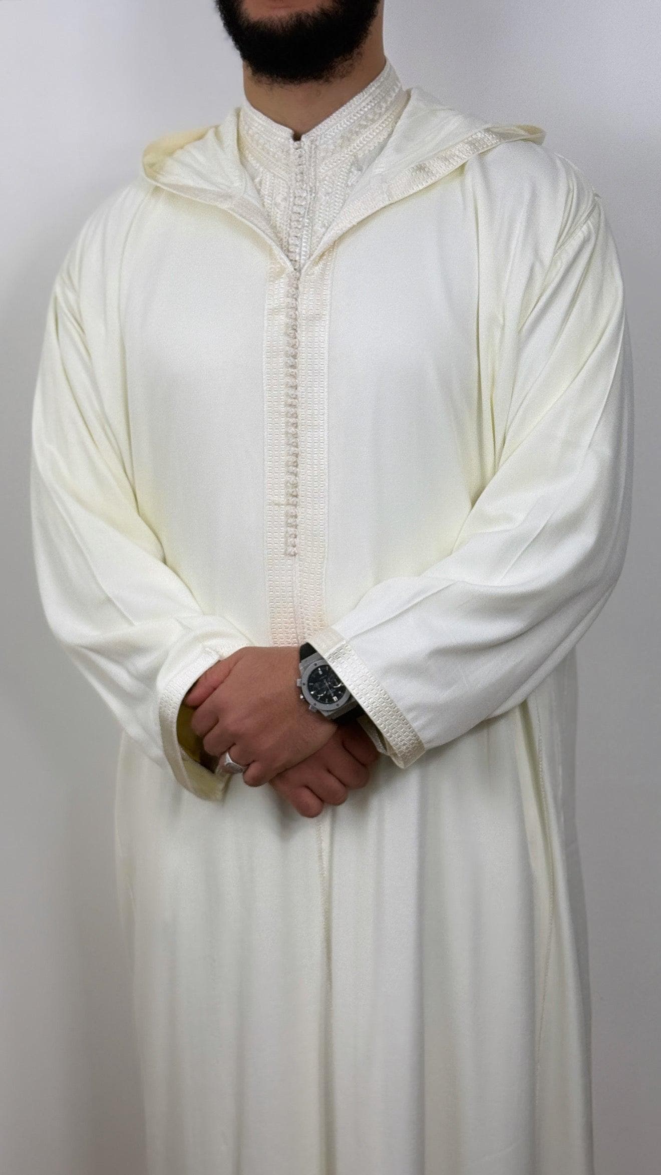 Hooded Nikkah Thobe Moroccan Djellaba - image 5