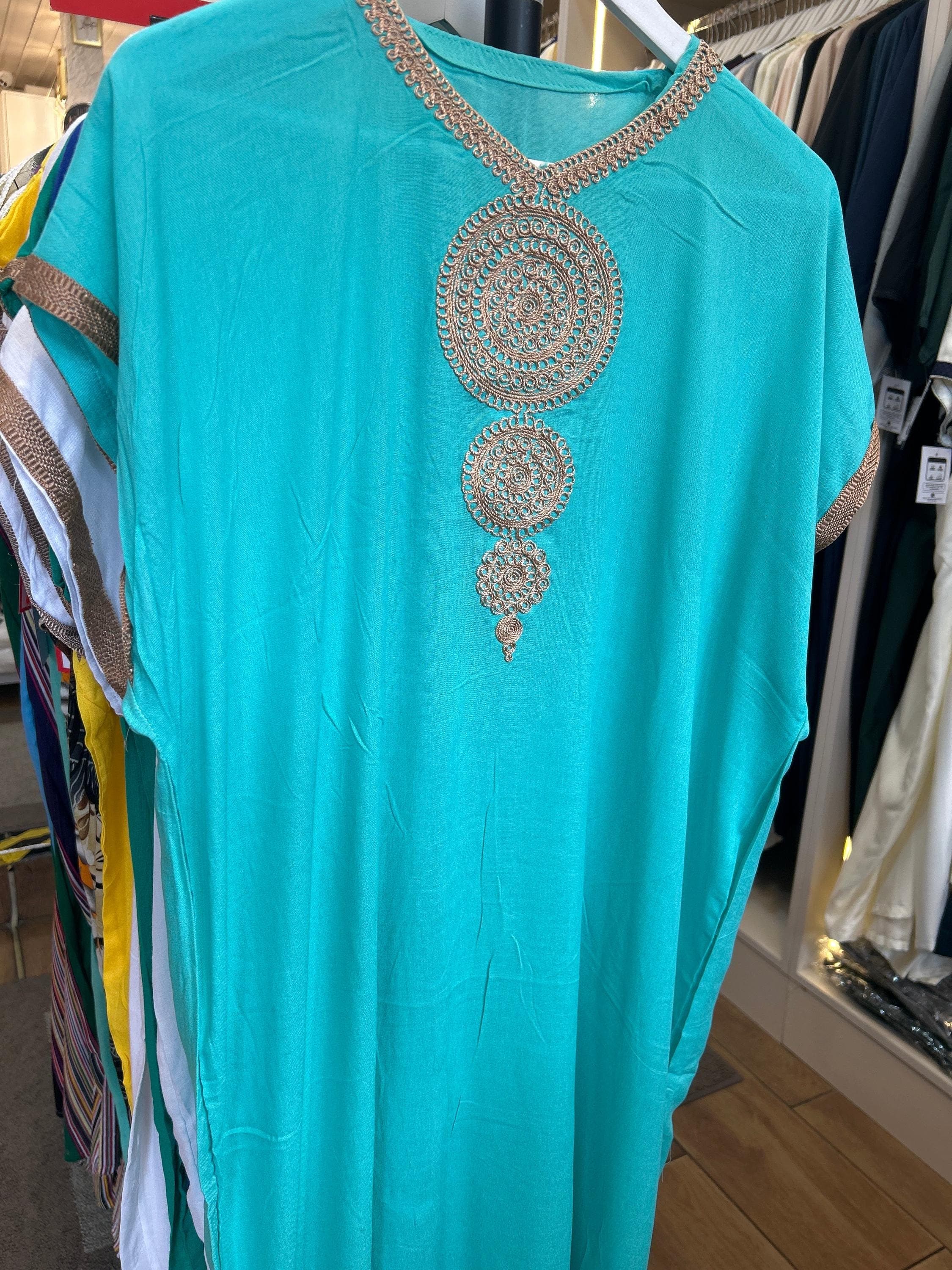 Women Home Traditional Moroccan summer Dress