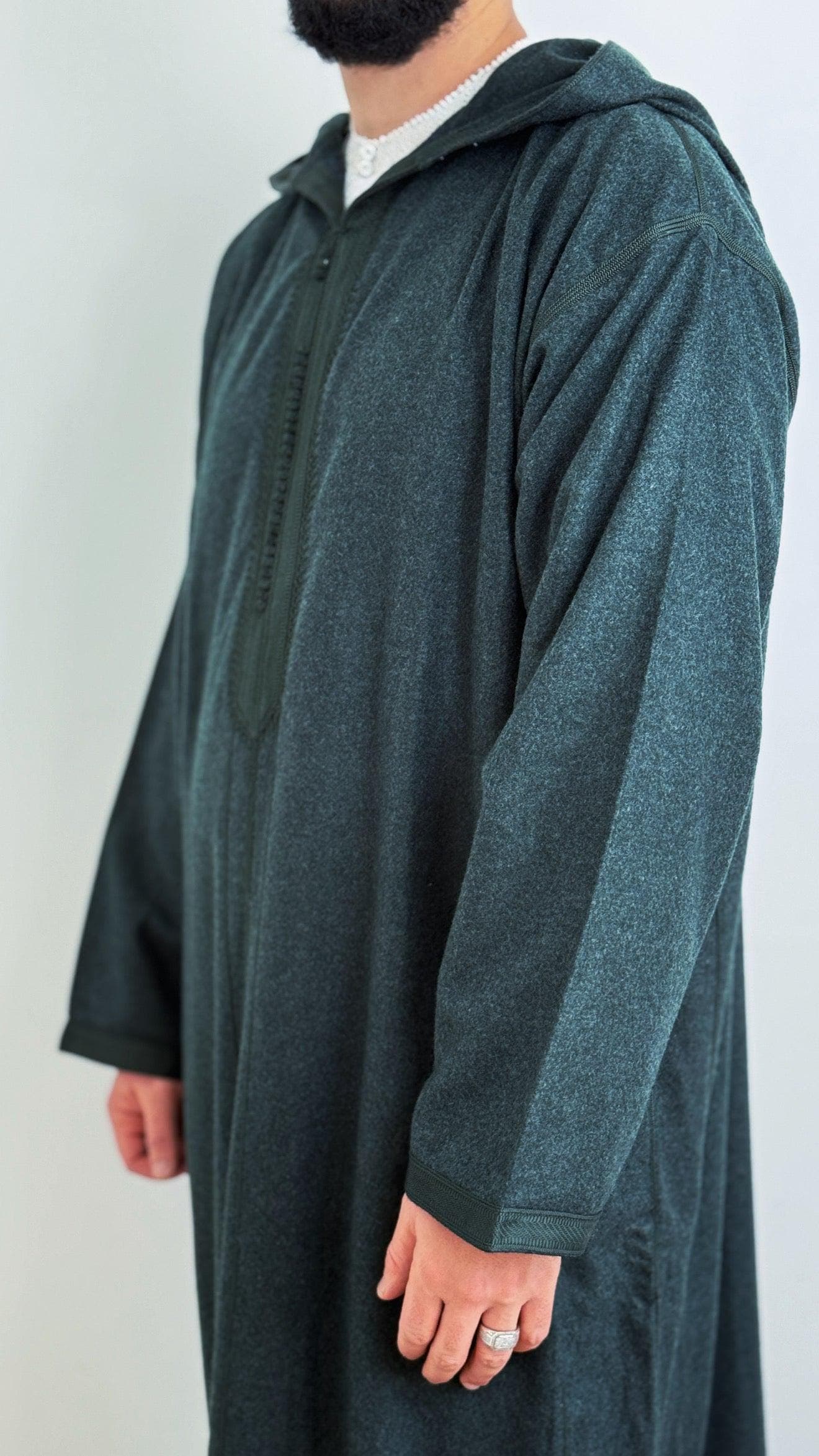 Winter Hooded Thobe Moroccan Djellaba - image 3