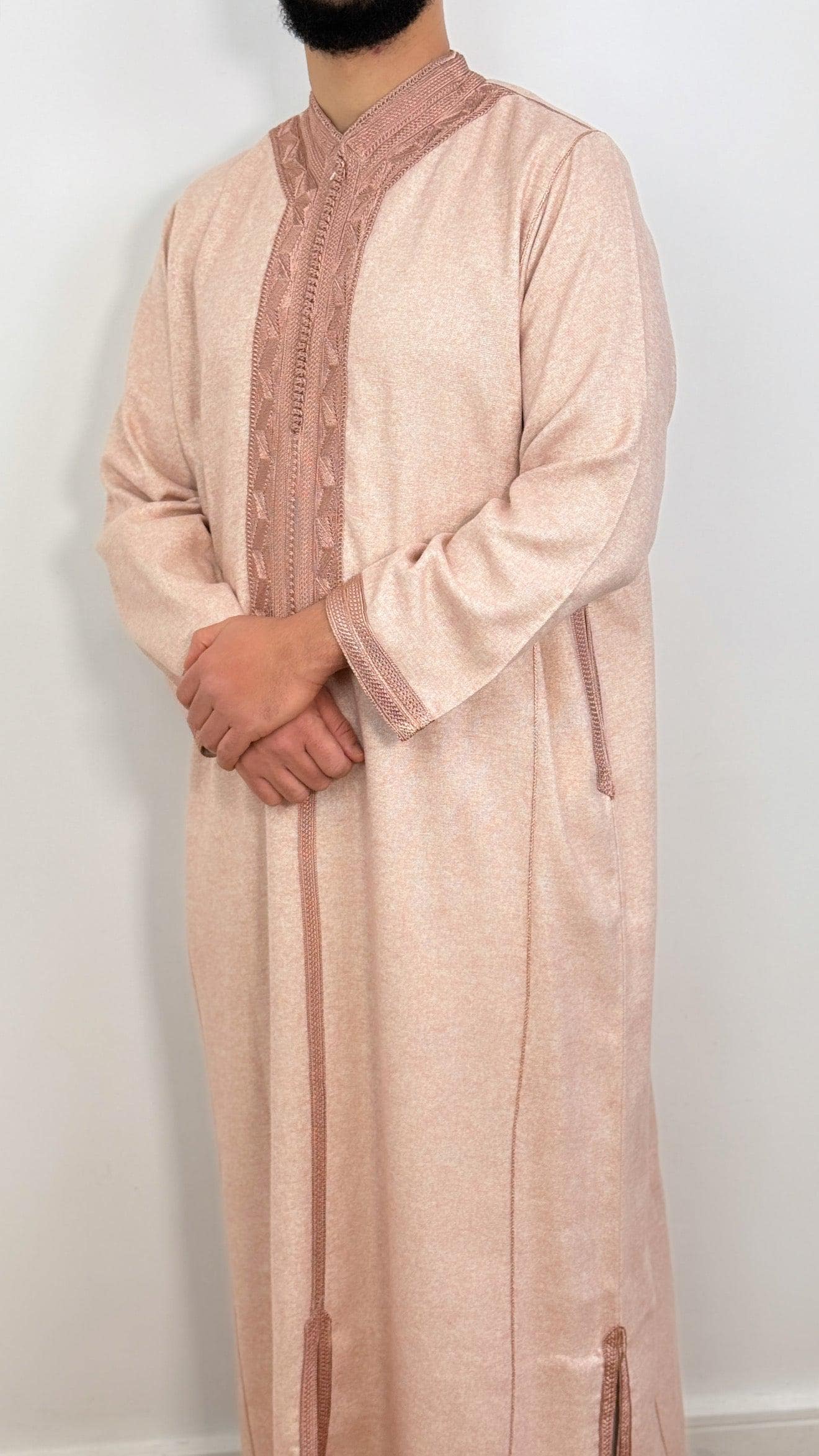 Kaftan Winter color Tweed Long Sleeve Thobe - image 3