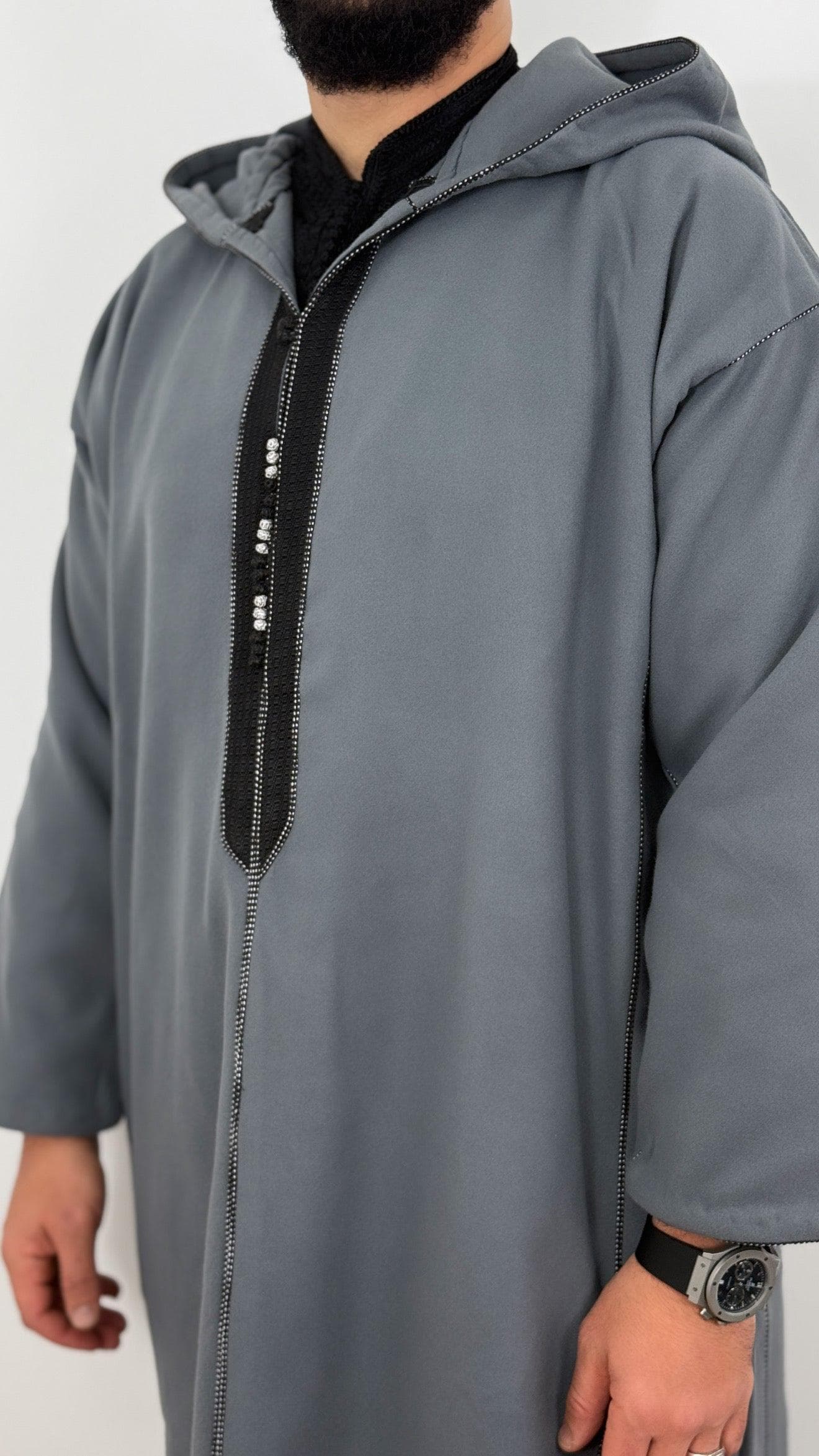 Winter Moroccan Hooded Djellaba - image 3