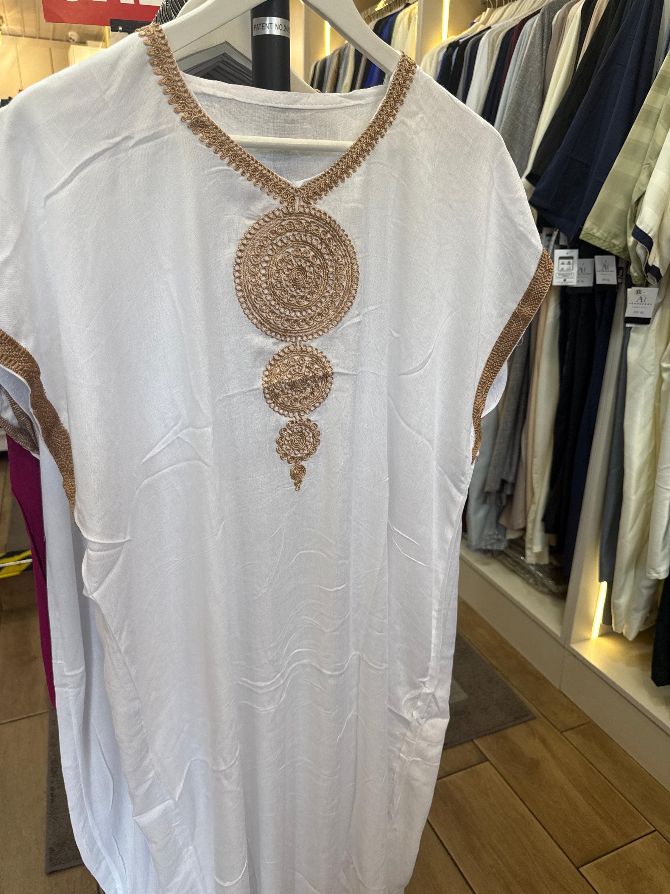 Women Home Traditional Moroccan summer Dress - image 4