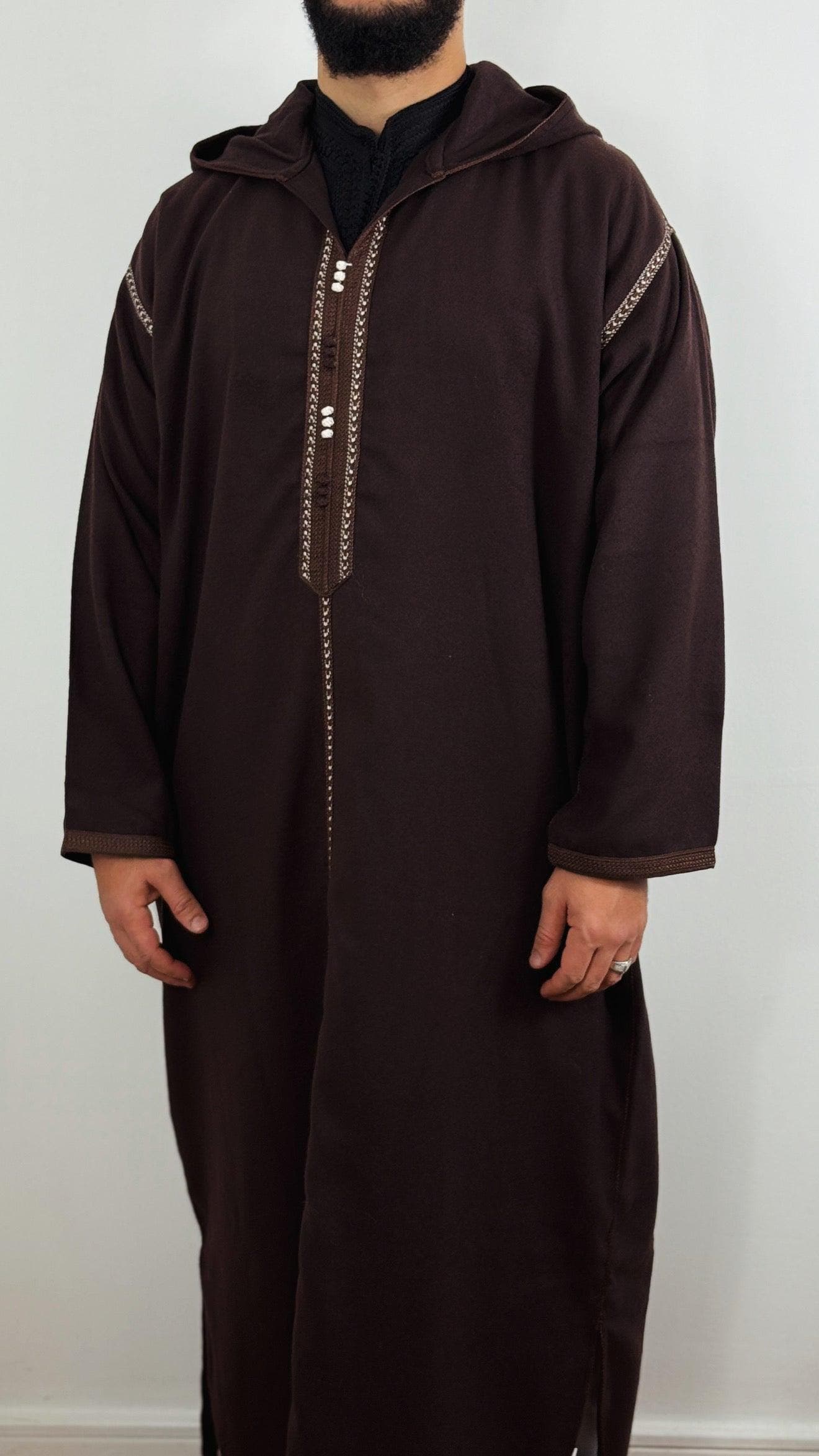 Winter Hooded Thobe Moroccan Djellaba jalabia 2026 - image 4