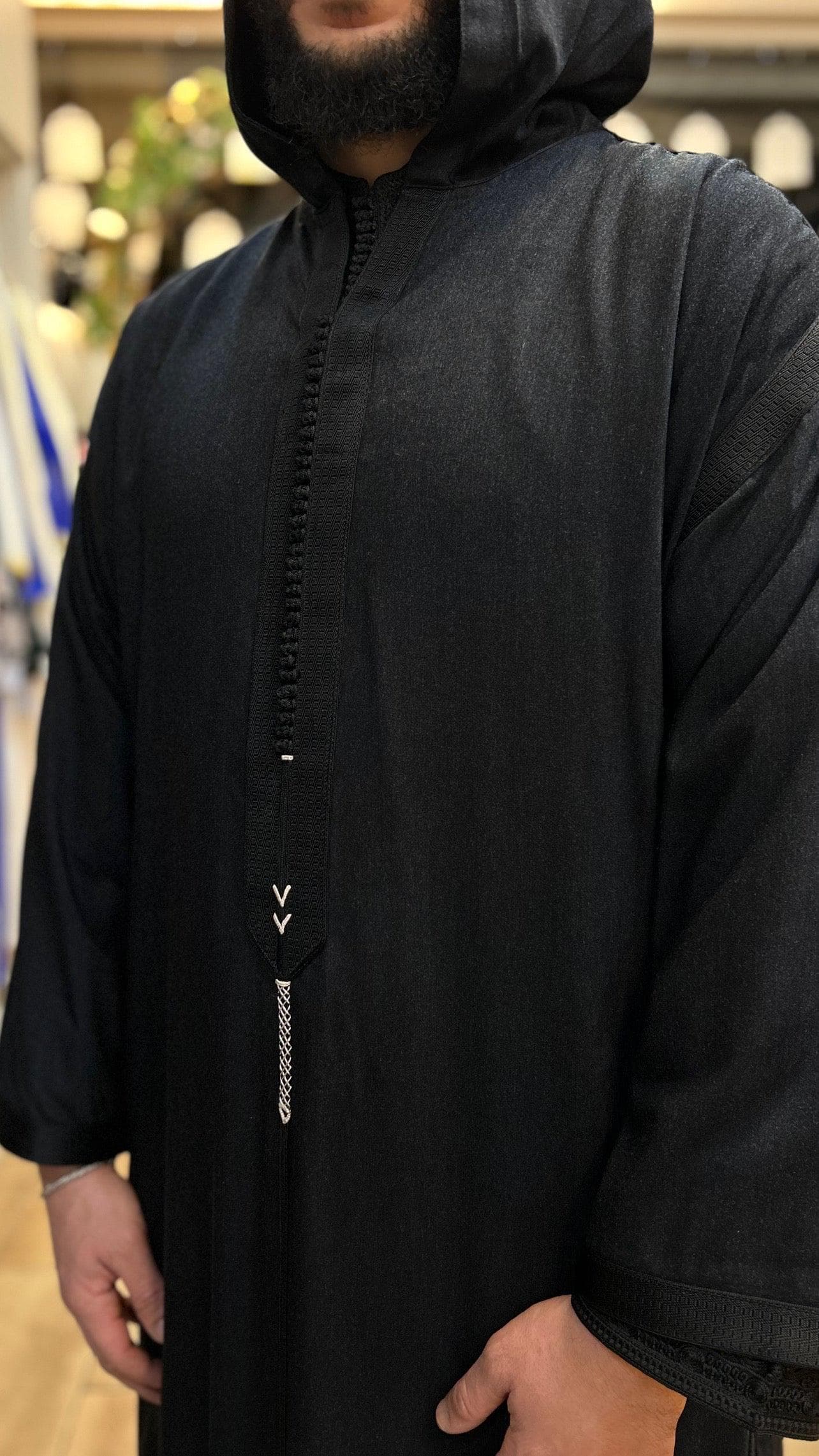 Hooded Thobe Premium Moroccan Djellaba - image 5