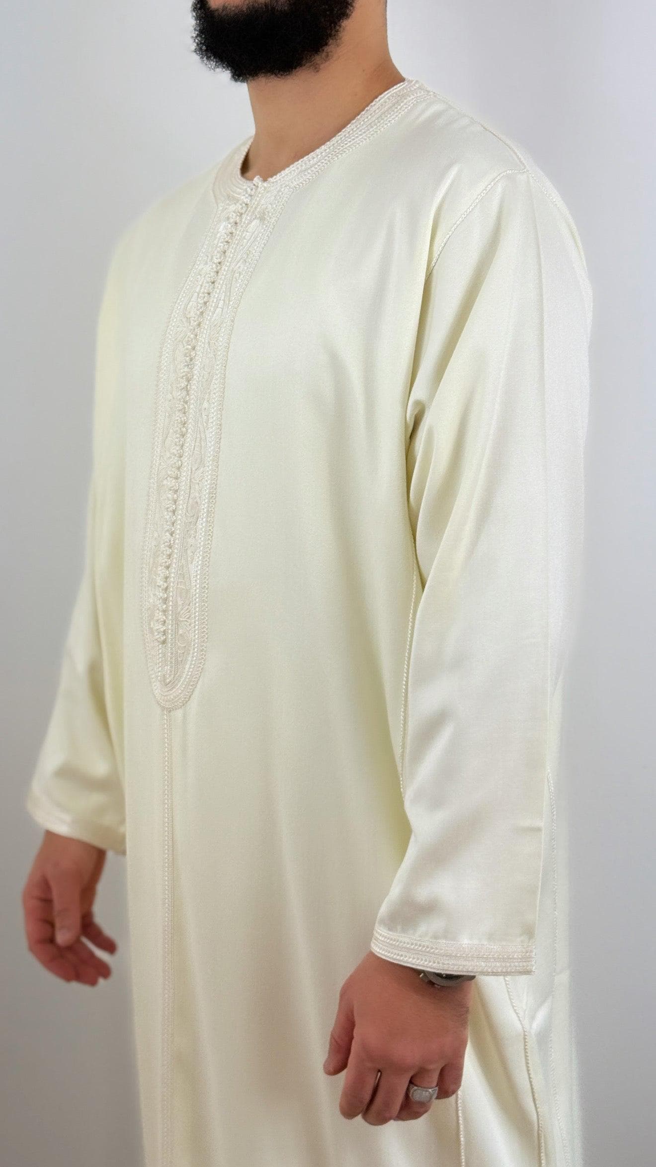 Kaftan Premium Thobe Long-Sleeve Winter Jubbah fully Hand-made - image 4