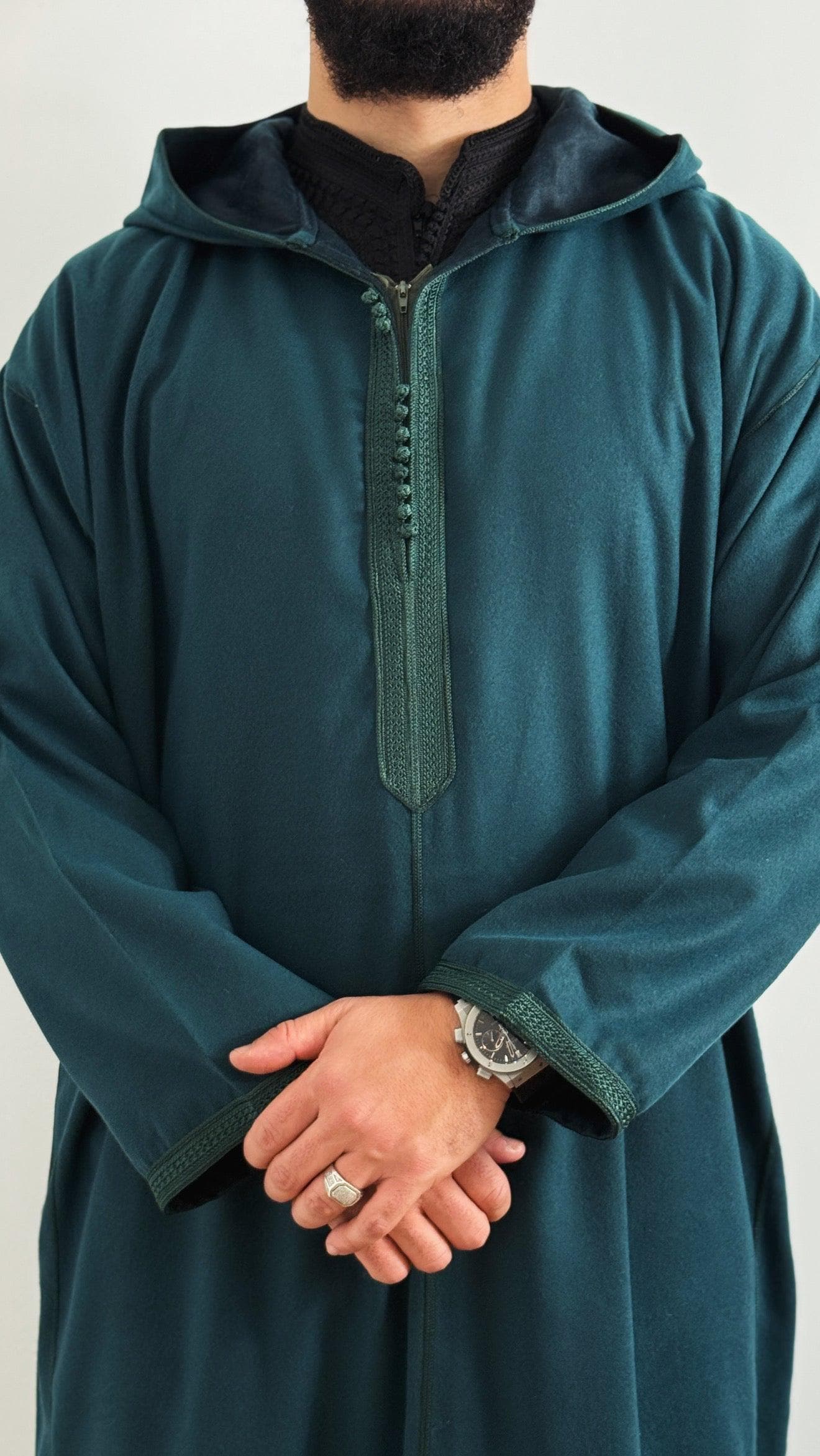 Winter Moroccan Hooded Djellaba Jubbah - image 3