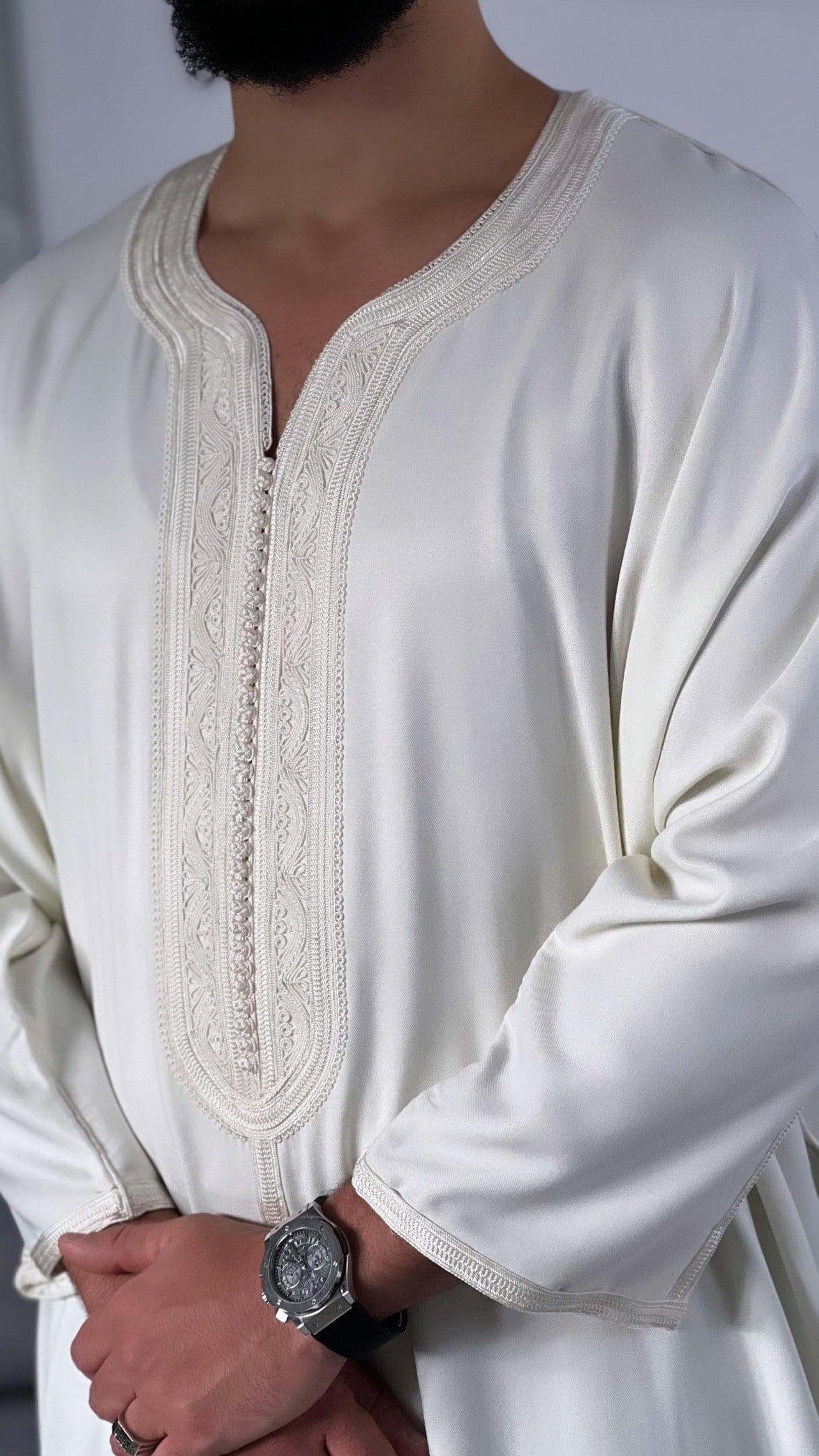 Moroccan Luxury kings Thobe Fully Handmade - image 4