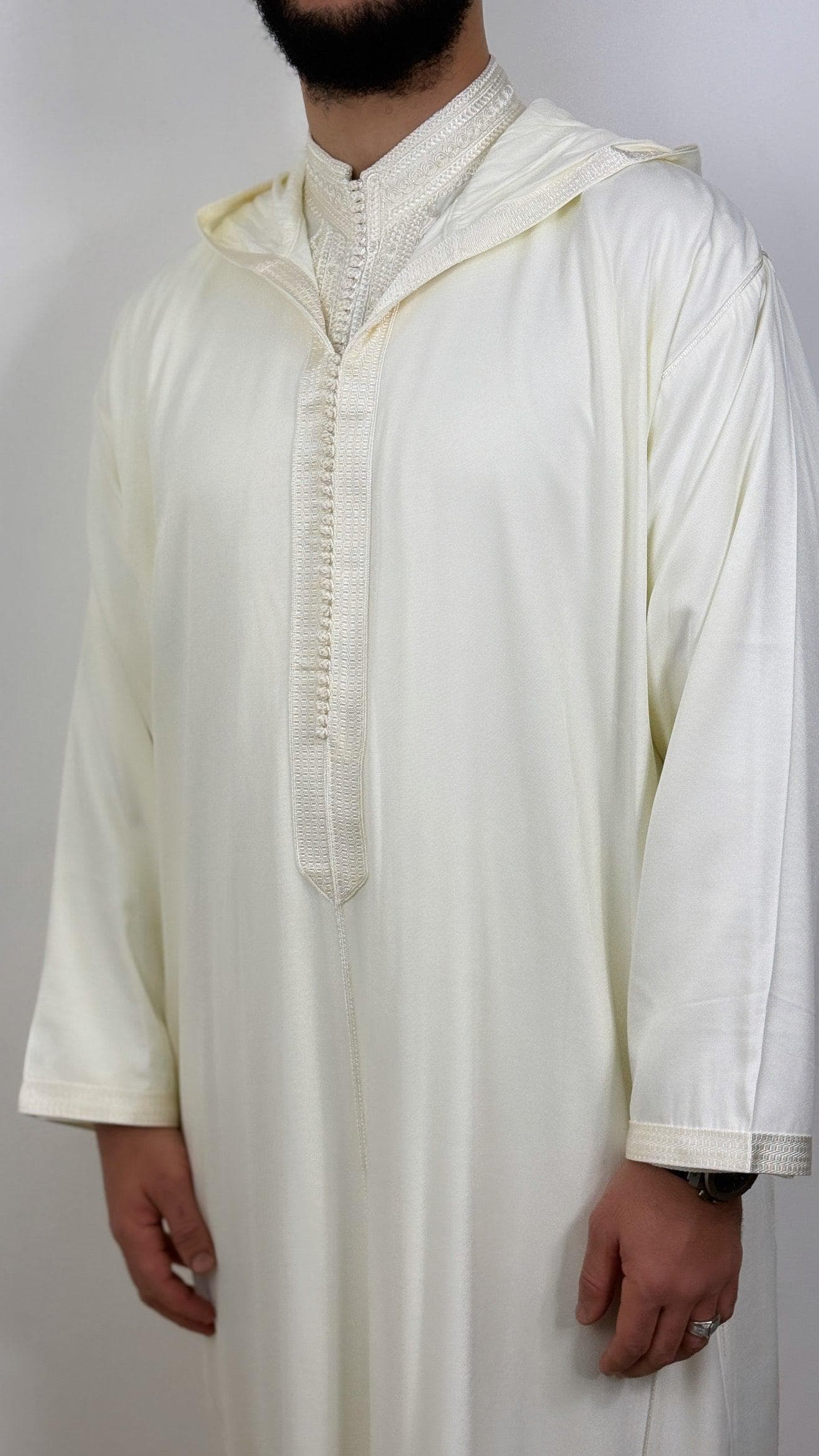 Hooded Nikkah Thobe Moroccan Djellaba - image 4