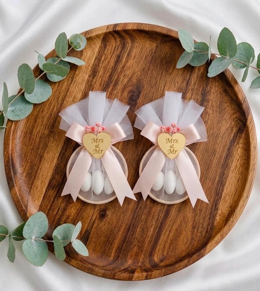 Personalized Jordan Almond Candy Favors: Wedding Party Edible Gifts, Elegant Wedding Favor - image 3