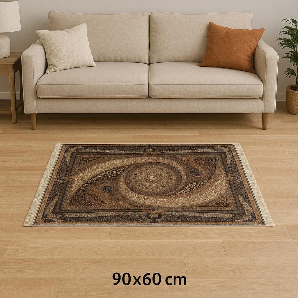 Persian Style Area Rug – Boho Small Carpet, Floor Mat, Rug for Kitchen, Bedroom, Entryway
