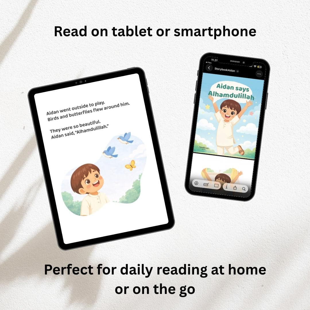 Islamic Children’s Storybook | Gratitude Story for Kids | Muslim Toddler Book | Printable PDF - image 4