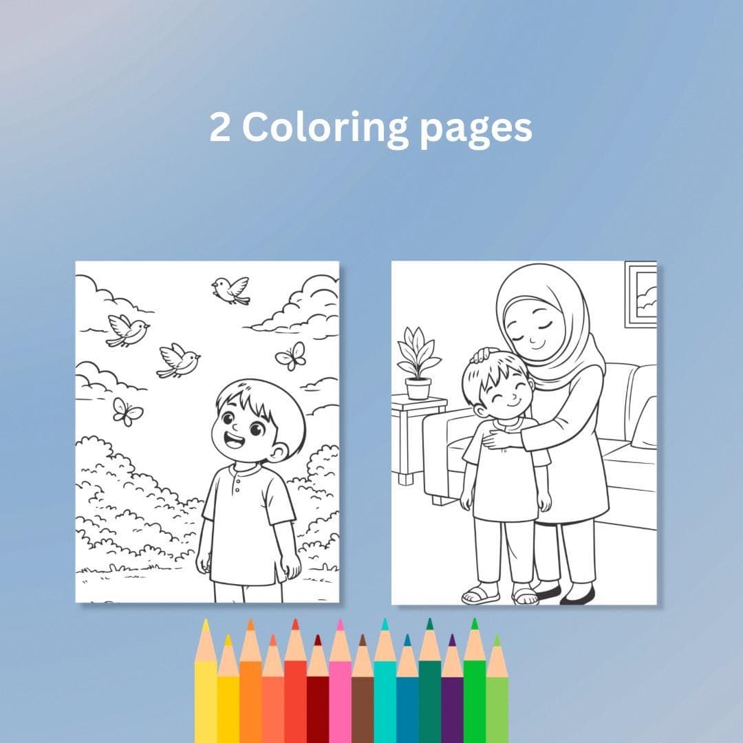 Islamic Children’s Storybook | Gratitude Story for Kids | Muslim Toddler Book | Printable PDF - image 3