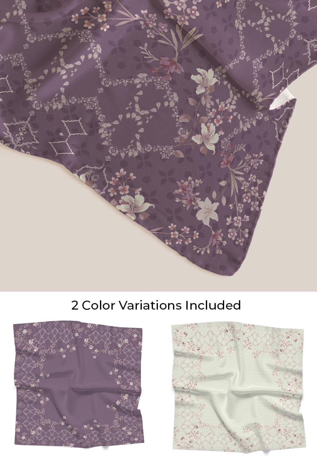 Hijab Pattern Vol.1 – Scarf Design – Digital Download - image 3